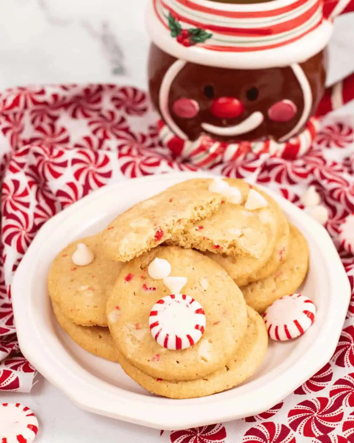 Christmas Peppermint Cookies
