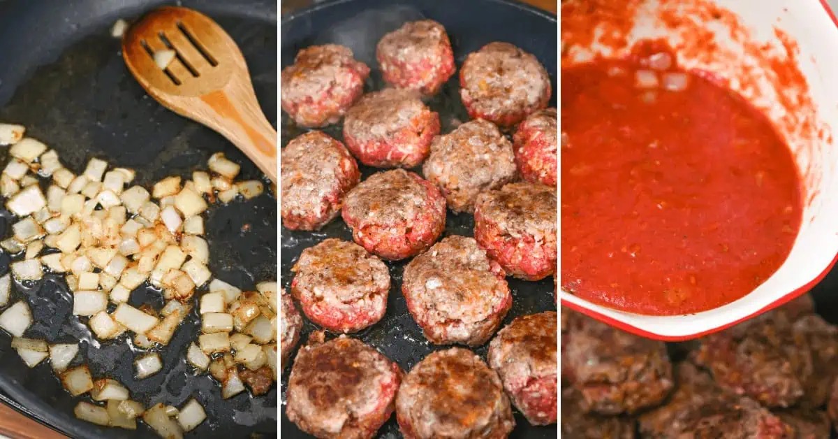 Crockpot Italian Sausage Meatballs