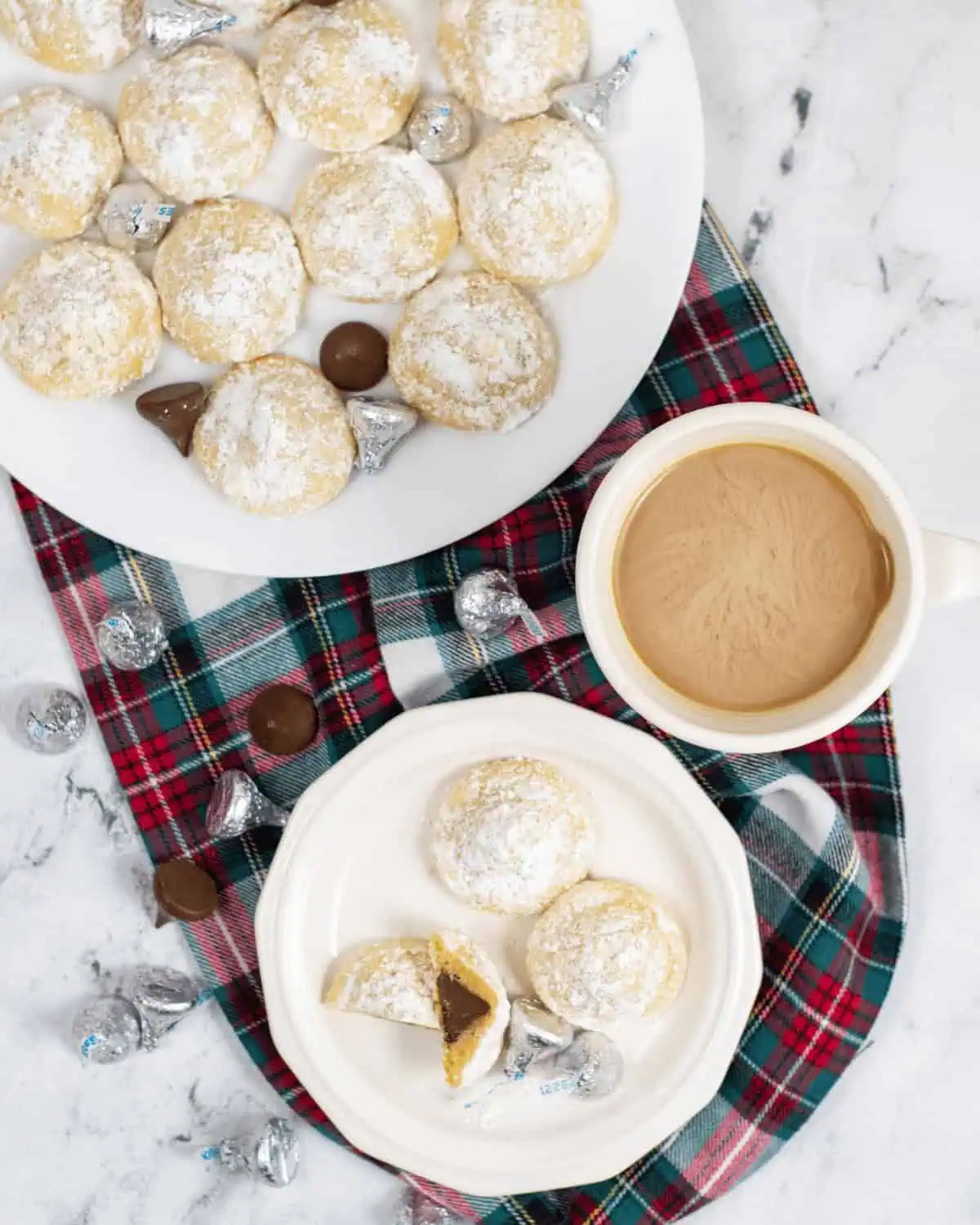 Hershey Kiss Sugar Cookies