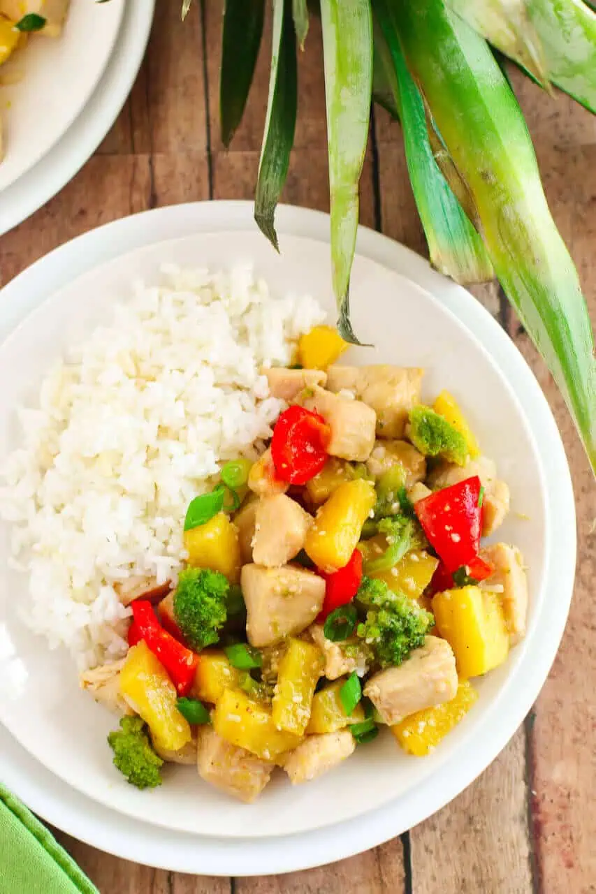 Pineapple Chicken Stir Fry