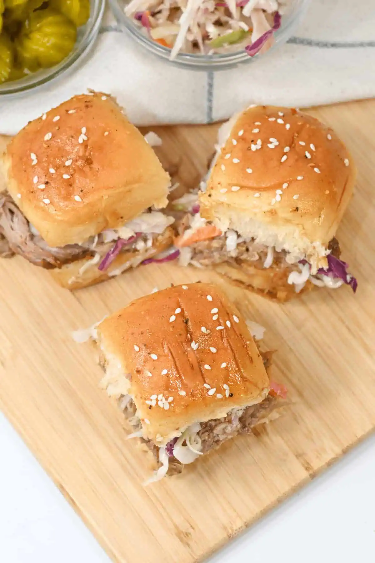 Shredded Pork Sliders