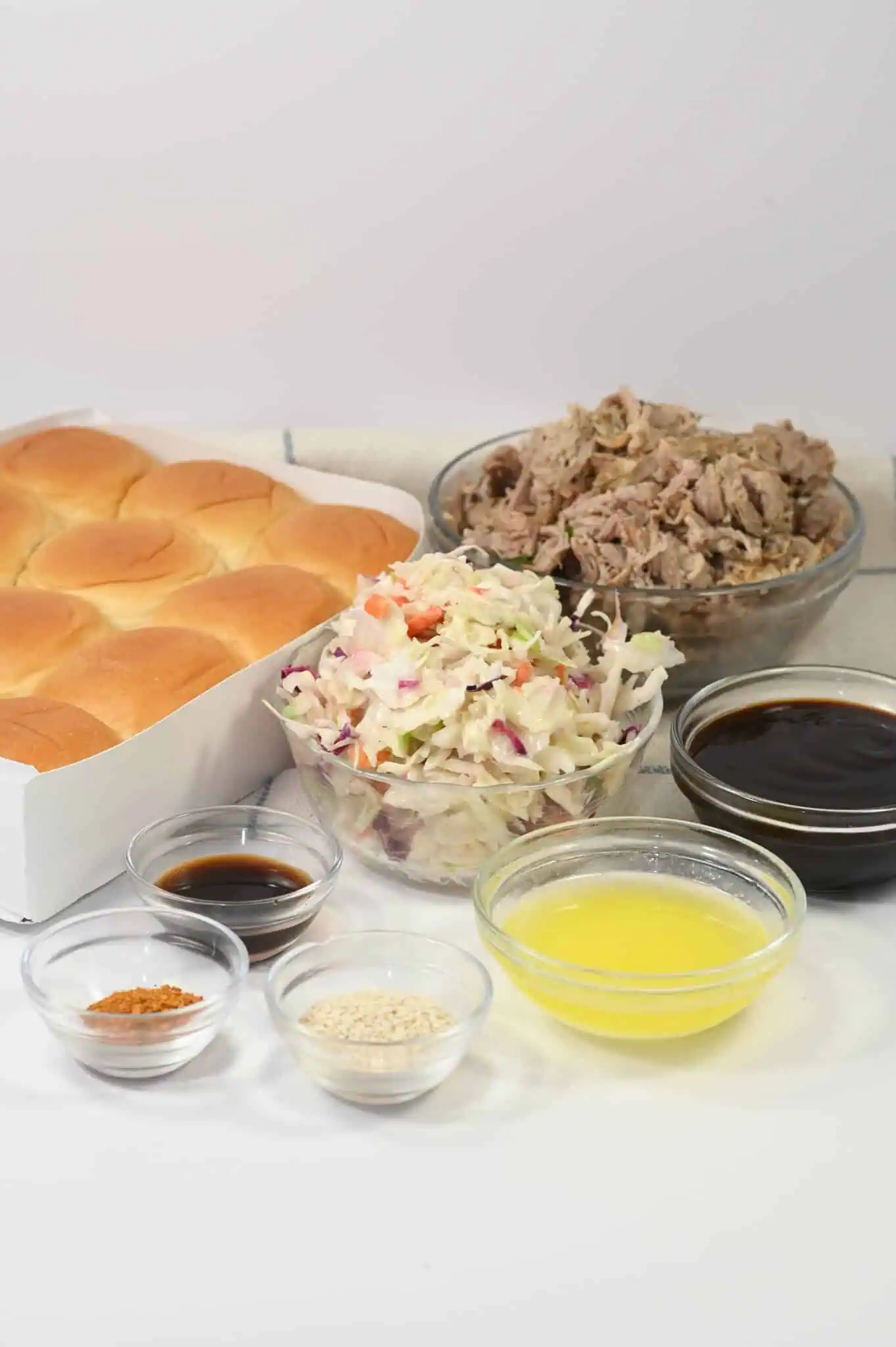 Shredded Pork Sliders