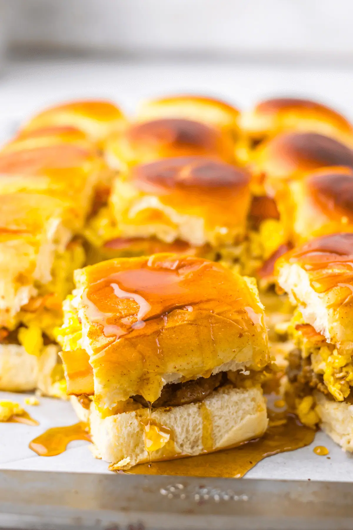 French Toast Breakfast Sliders