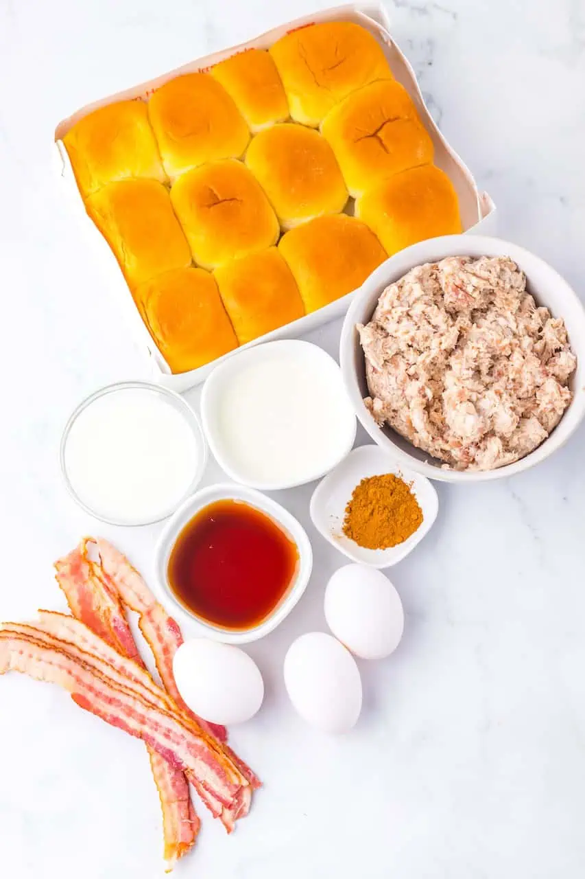 French Toast Breakfast Sliders