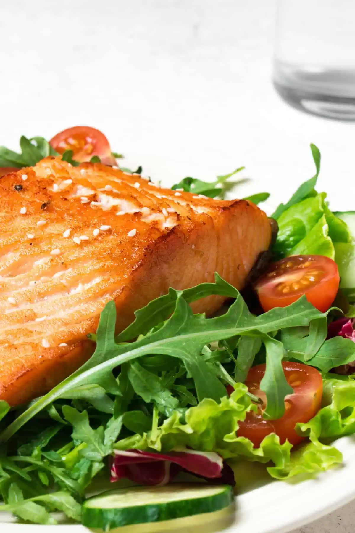 Grilled Salmon Salad