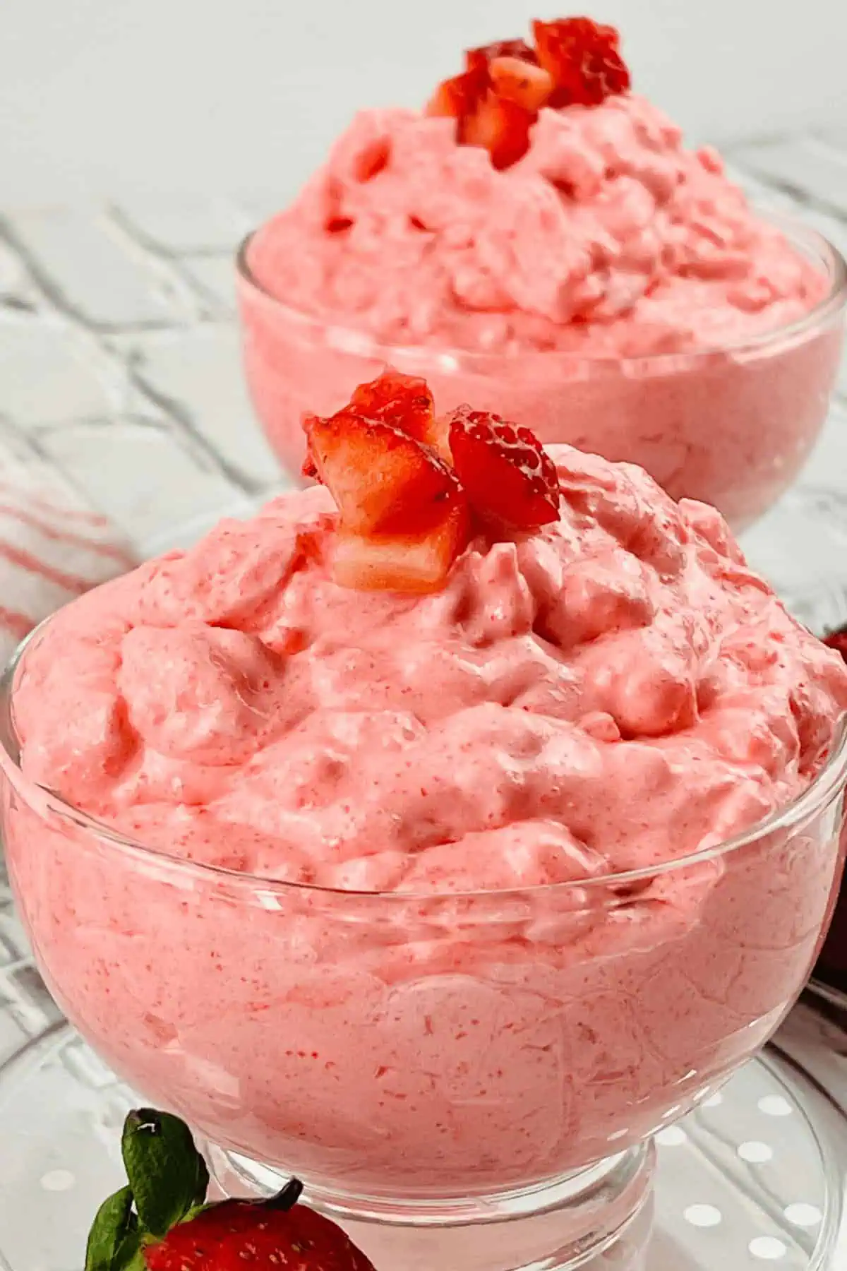 Strawberry Cottage Cheese Jello Salad