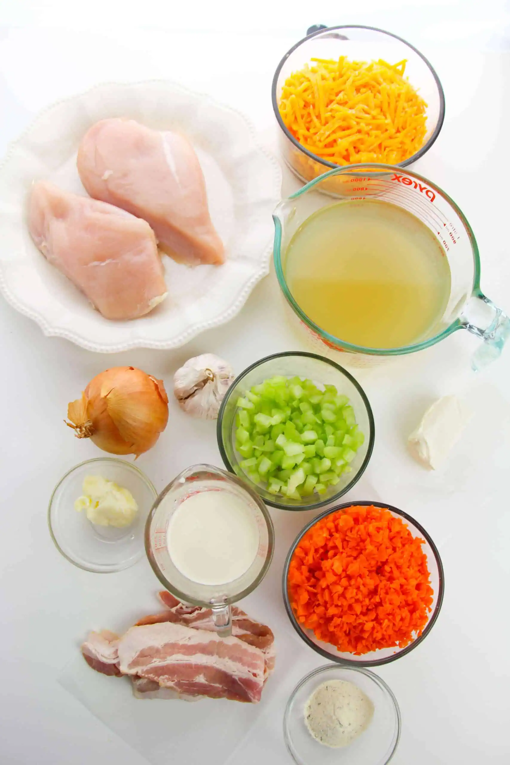 Cracked Chicken Soup (Crock Pot)