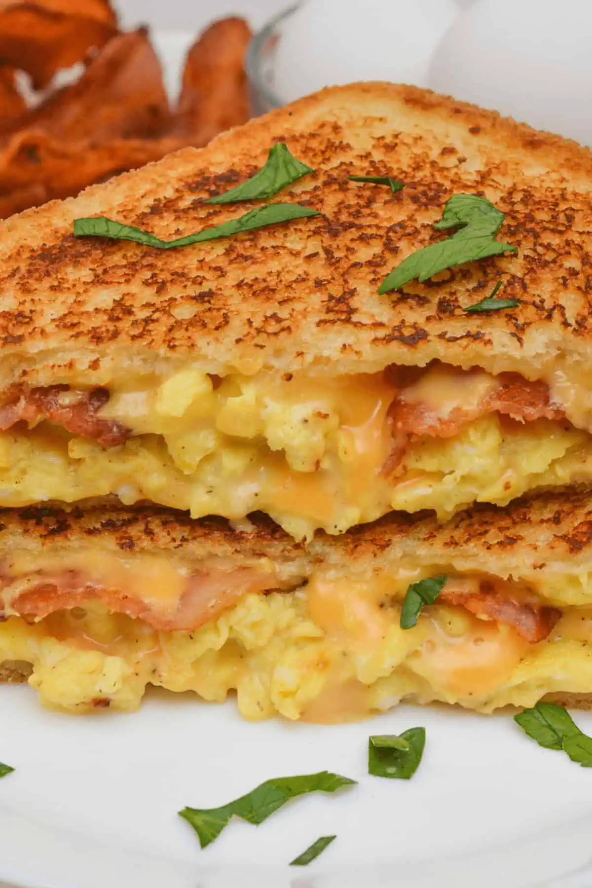 Bacon Egg and Cheese Grilled Cheese