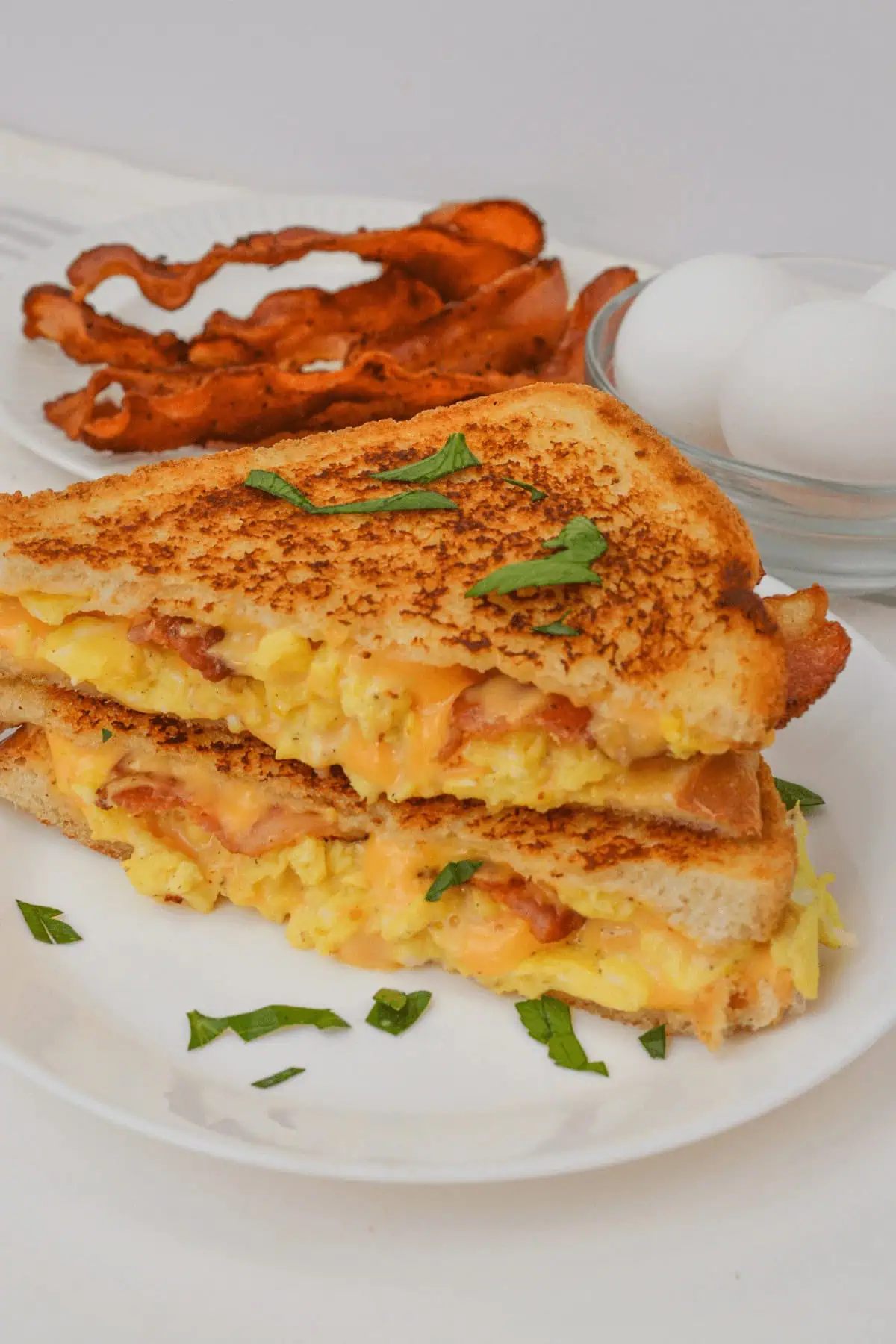 Bacon Egg and Cheese Grilled Cheese