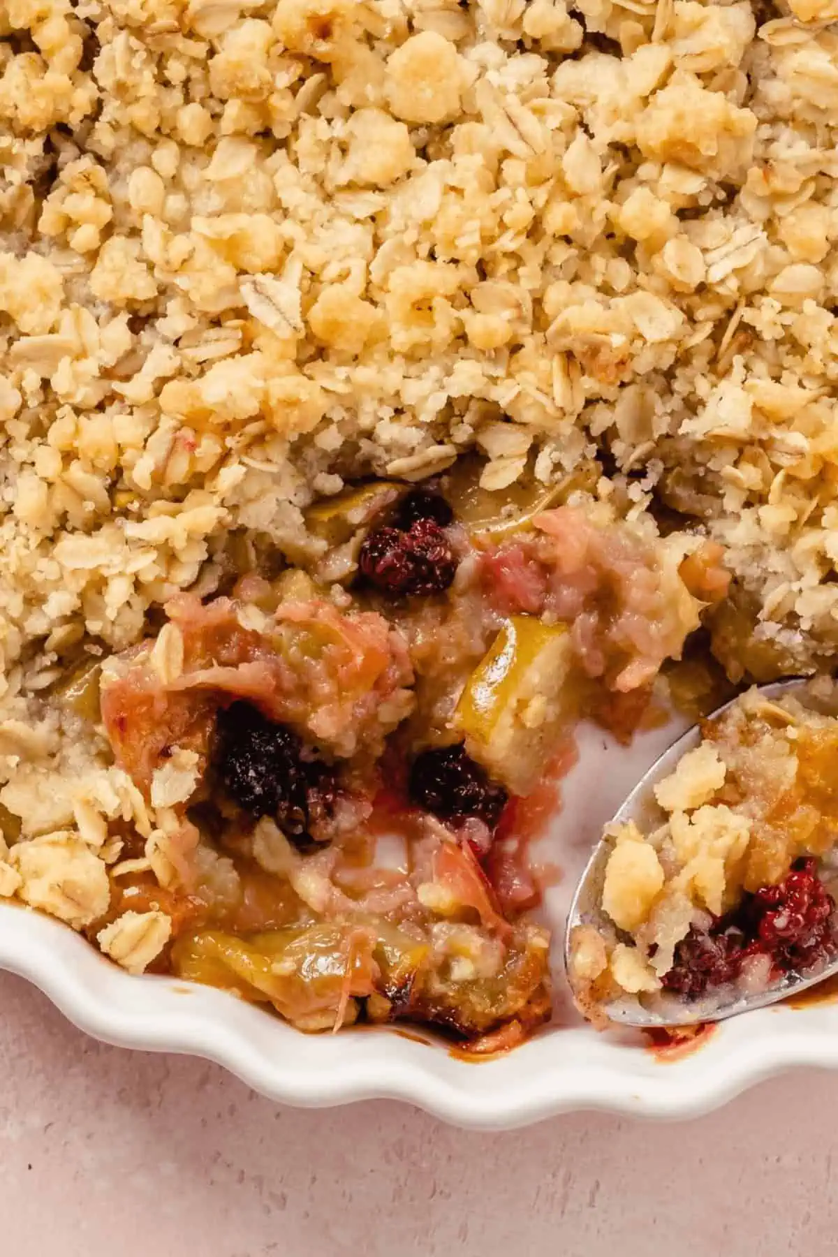 Apple Blueberry Crisp