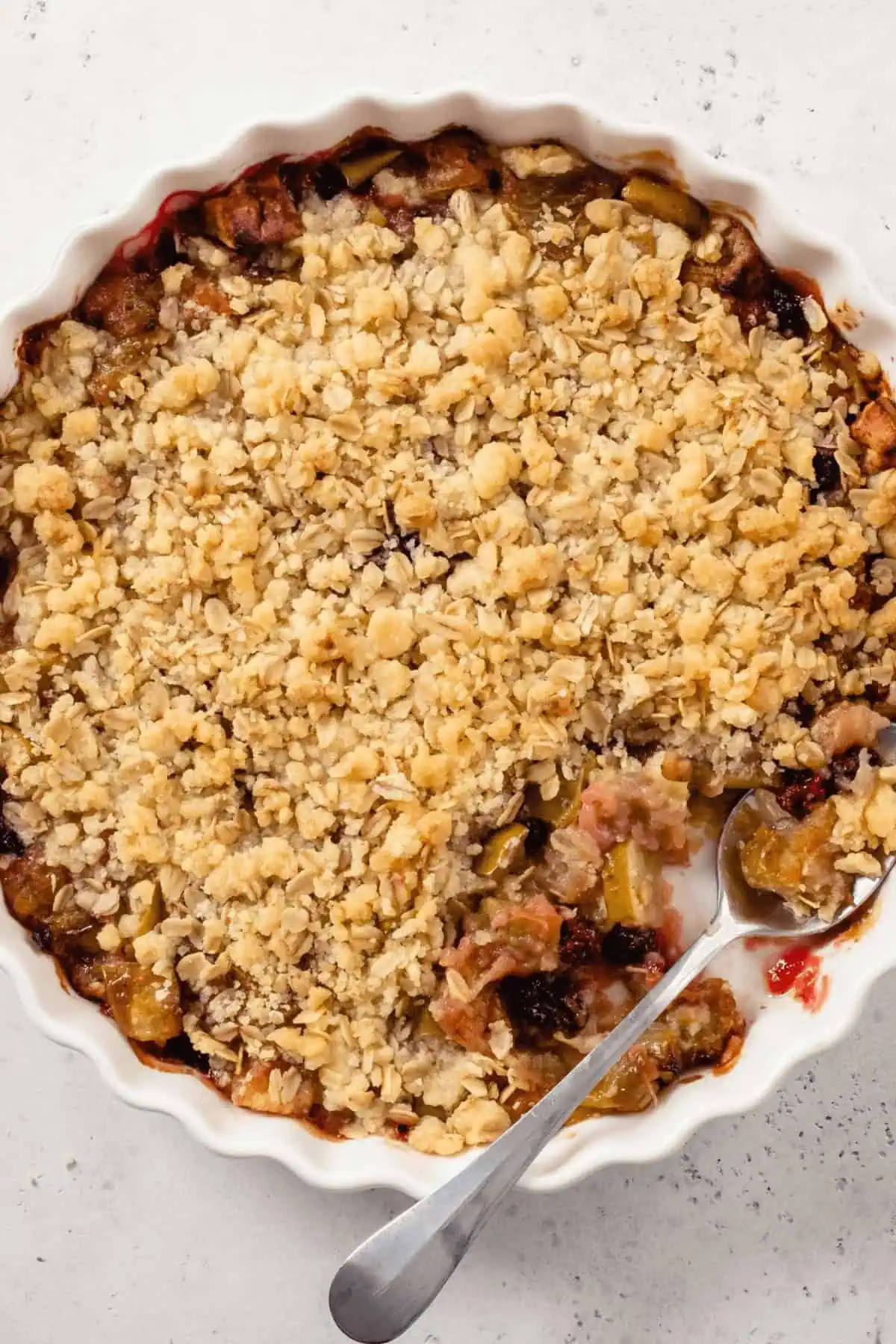 Apple Blueberry Crisp