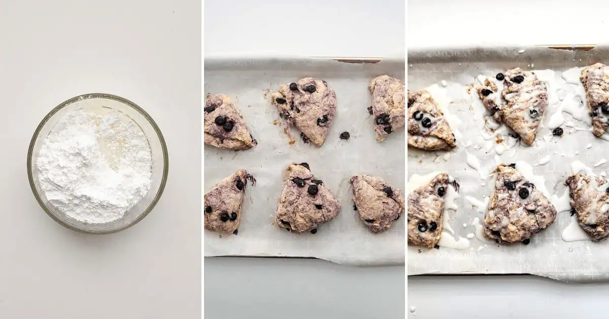 Copycat Starbucks Blueberry Scones