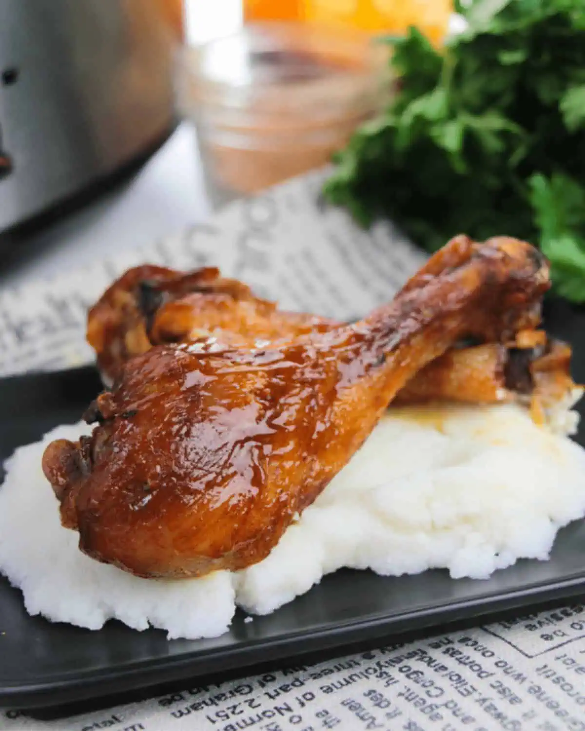 BBQ Slow Cooker Drumsticks