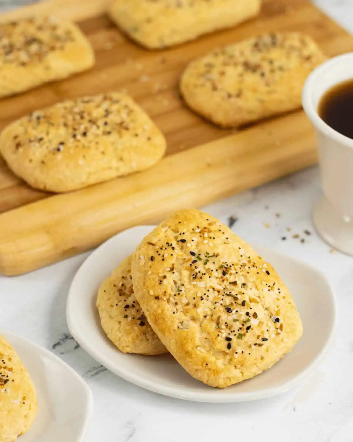 Everything Cream Cheese Scones