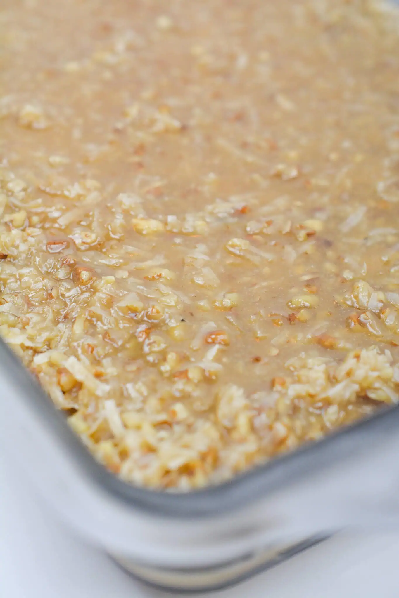 Vintage Oatmeal Cake with Coconut Frosting Recipe