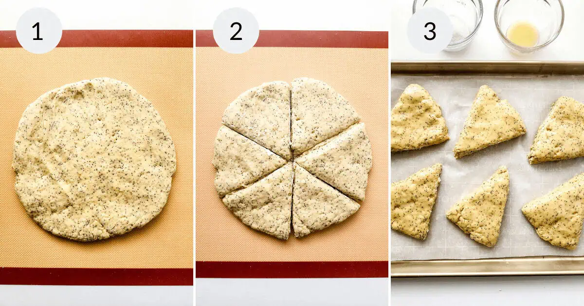 Lemon Poppy Seed Scones