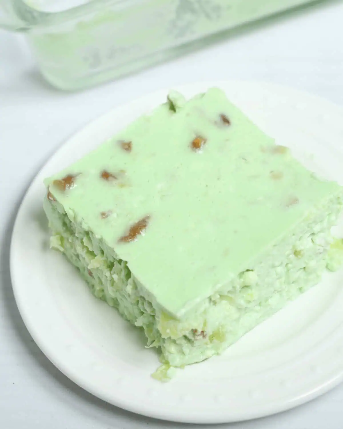 Vintage Lime Cottage Cheese Jello Salad