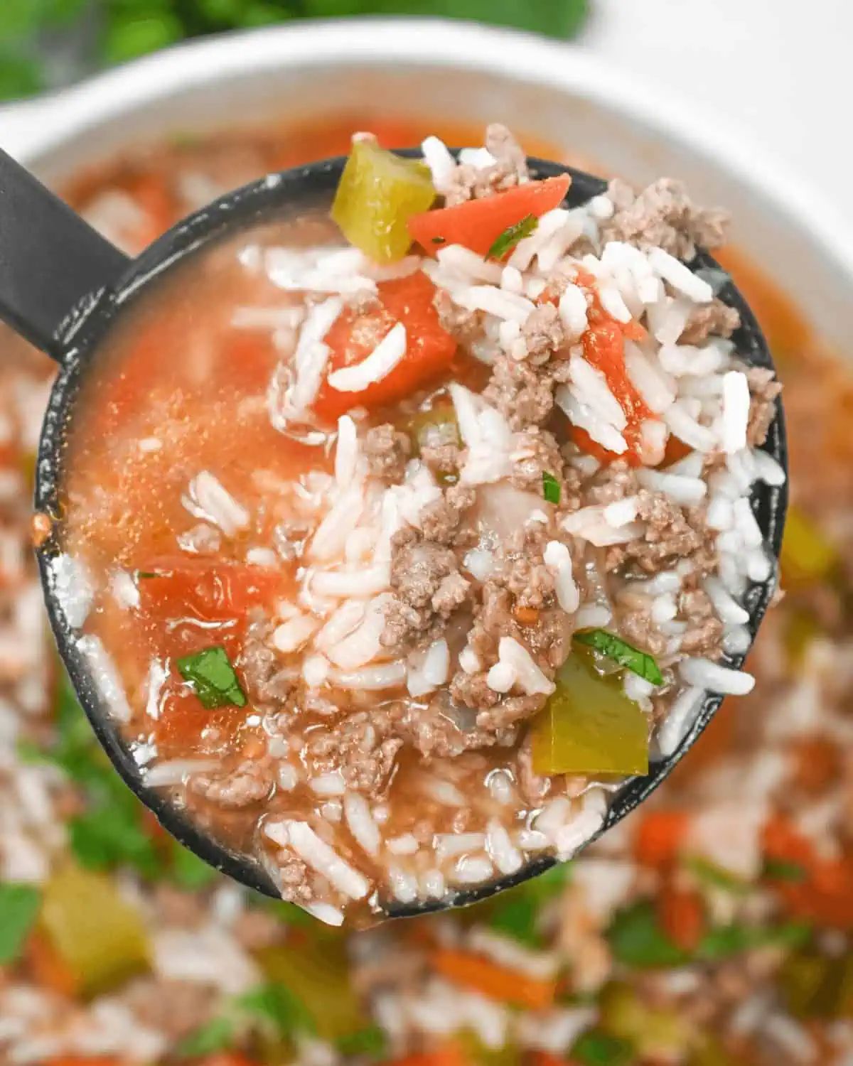 Unstuffed Pepper Soup