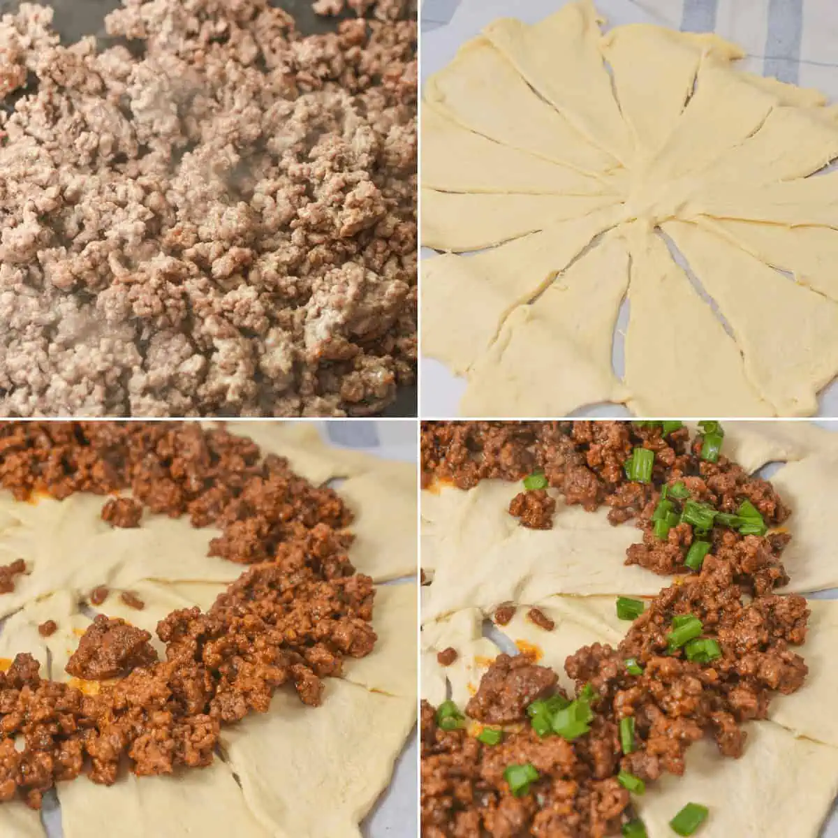 Veal Taco Crescent Ring