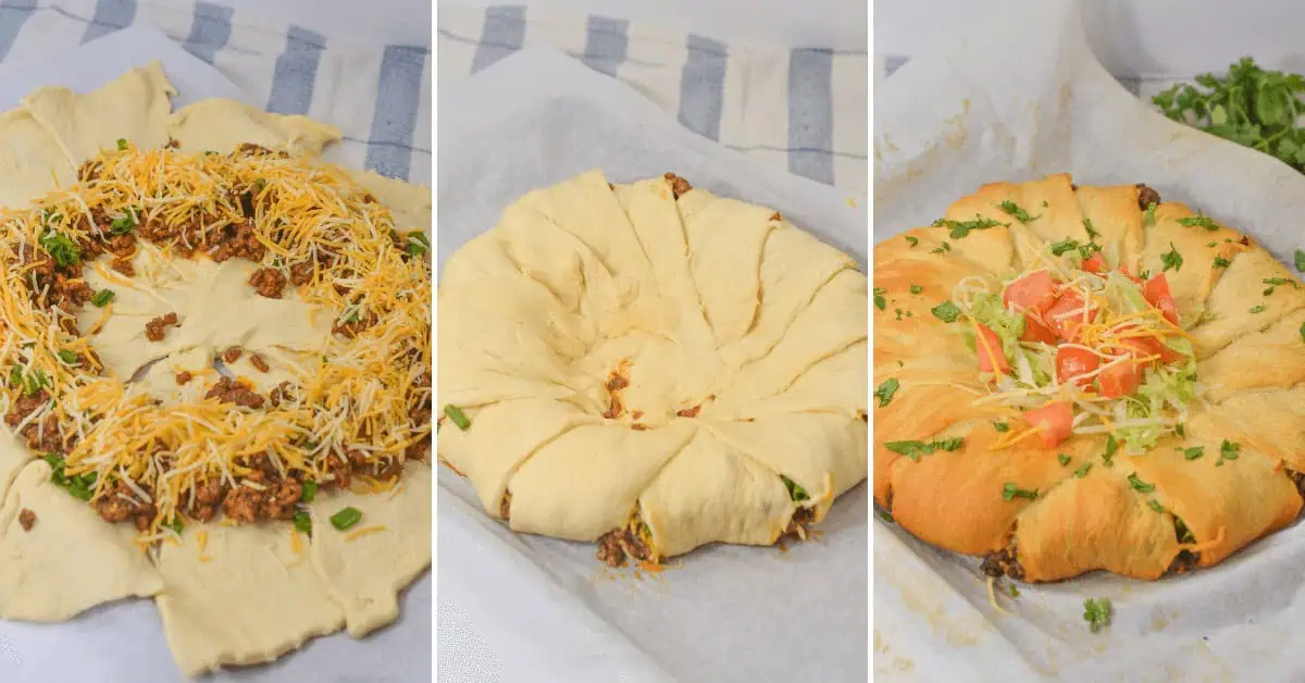 Veal Taco Crescent Ring