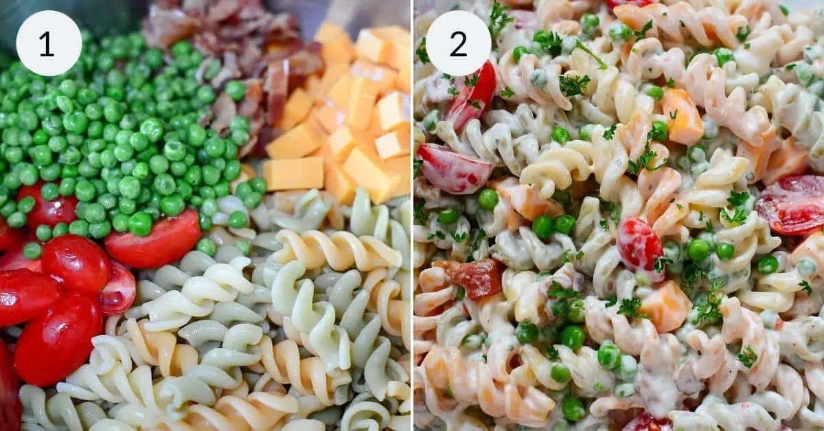Bacon Pasta Salad with Ranch Dressing