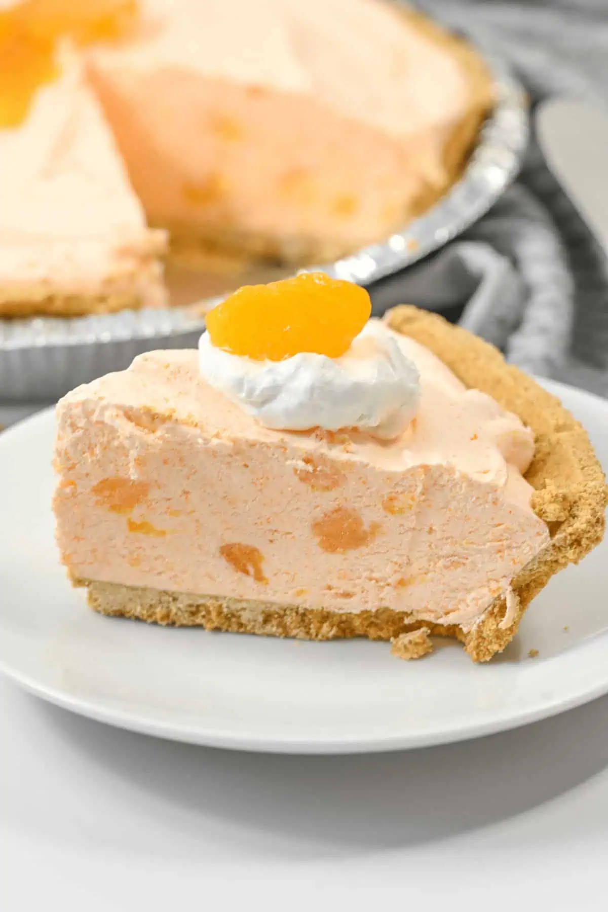 No Bake Orange Pie