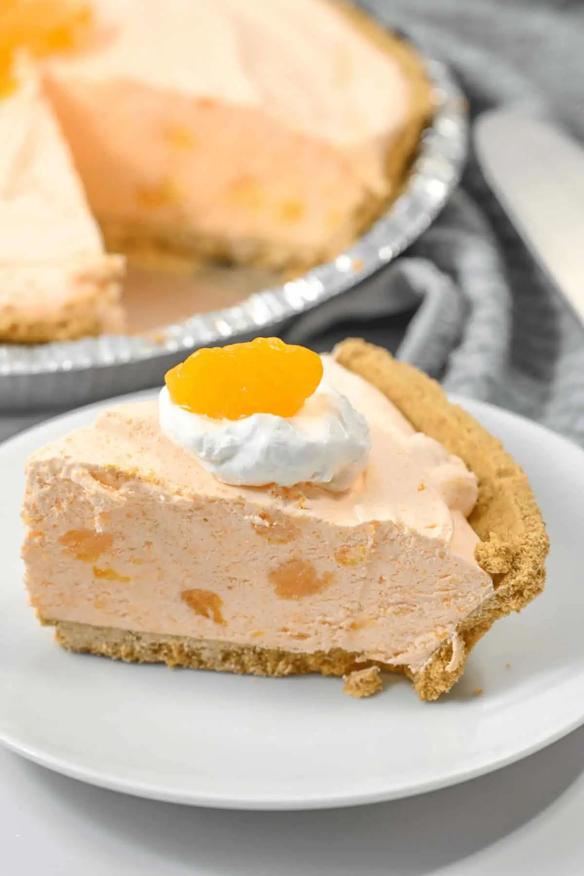 No Bake Orange Pie