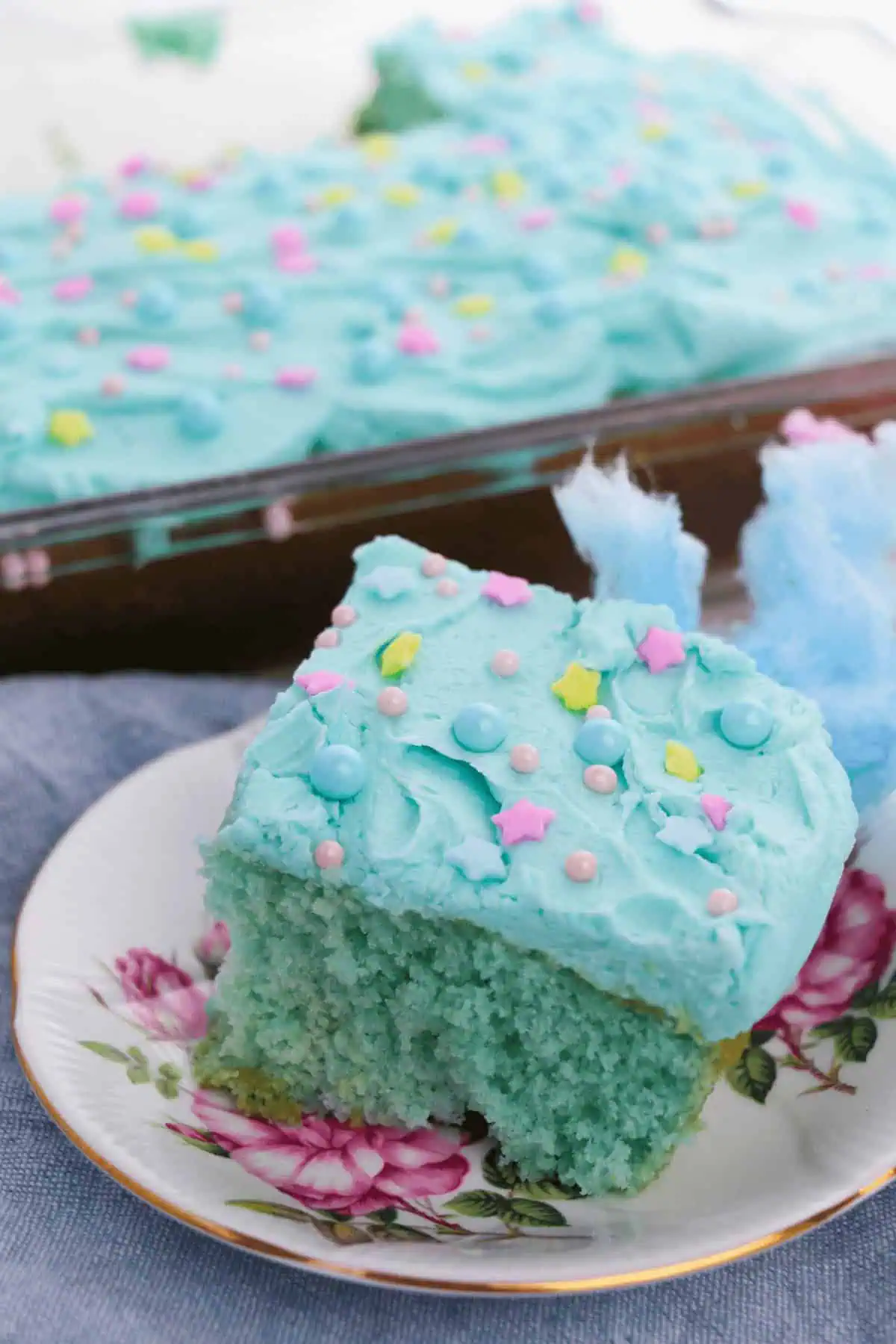 Cotton Candy Cake