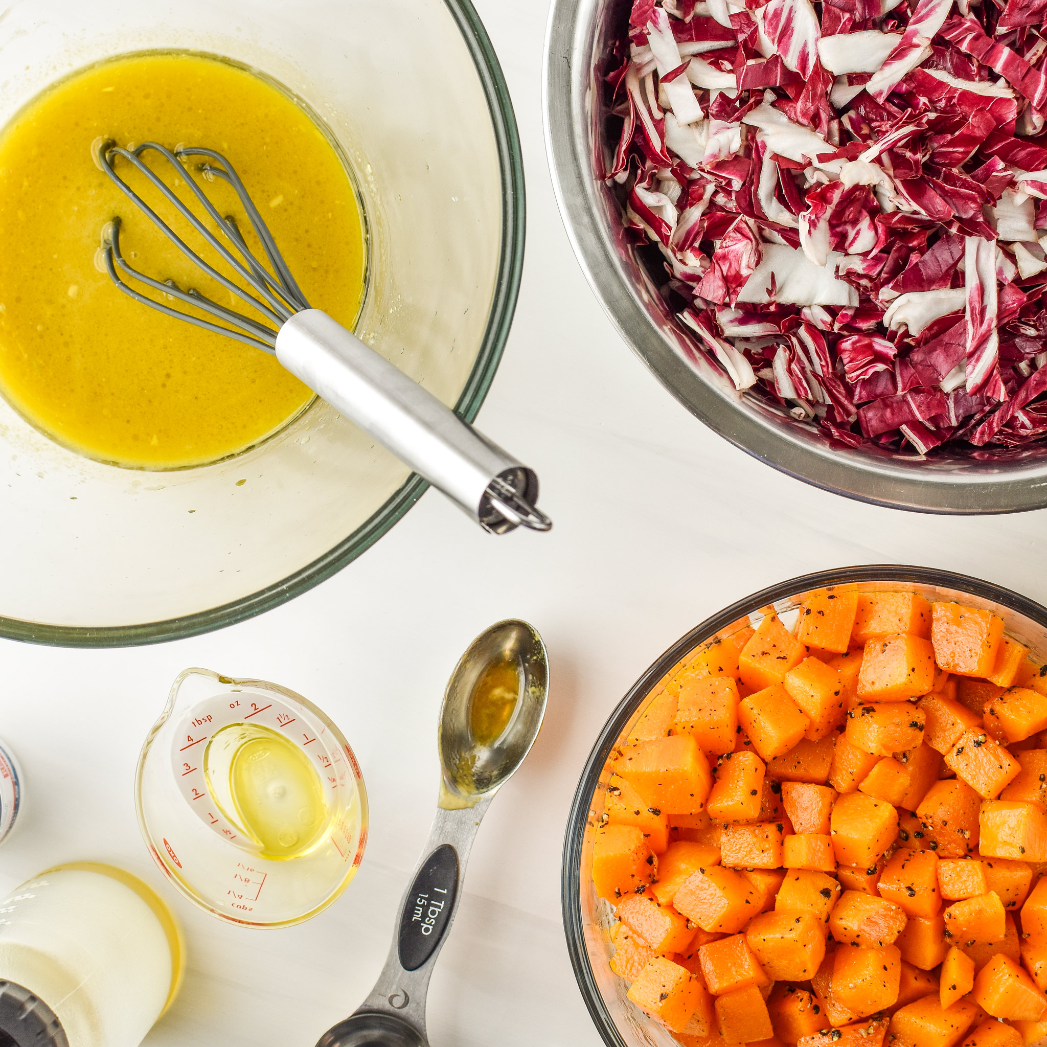 Radicchio & Roasted Squash Salad