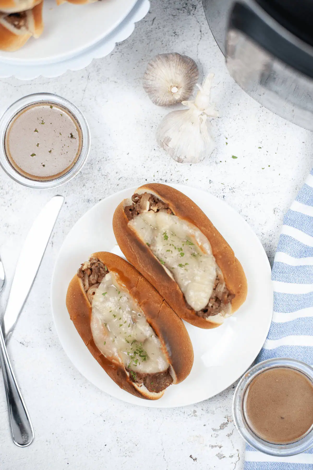 Instant Pot French Dip Sandwich