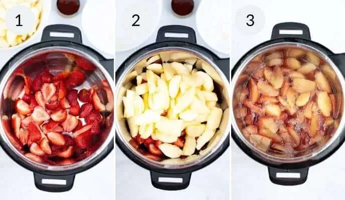 Instant Pot Strawberry Applesauce