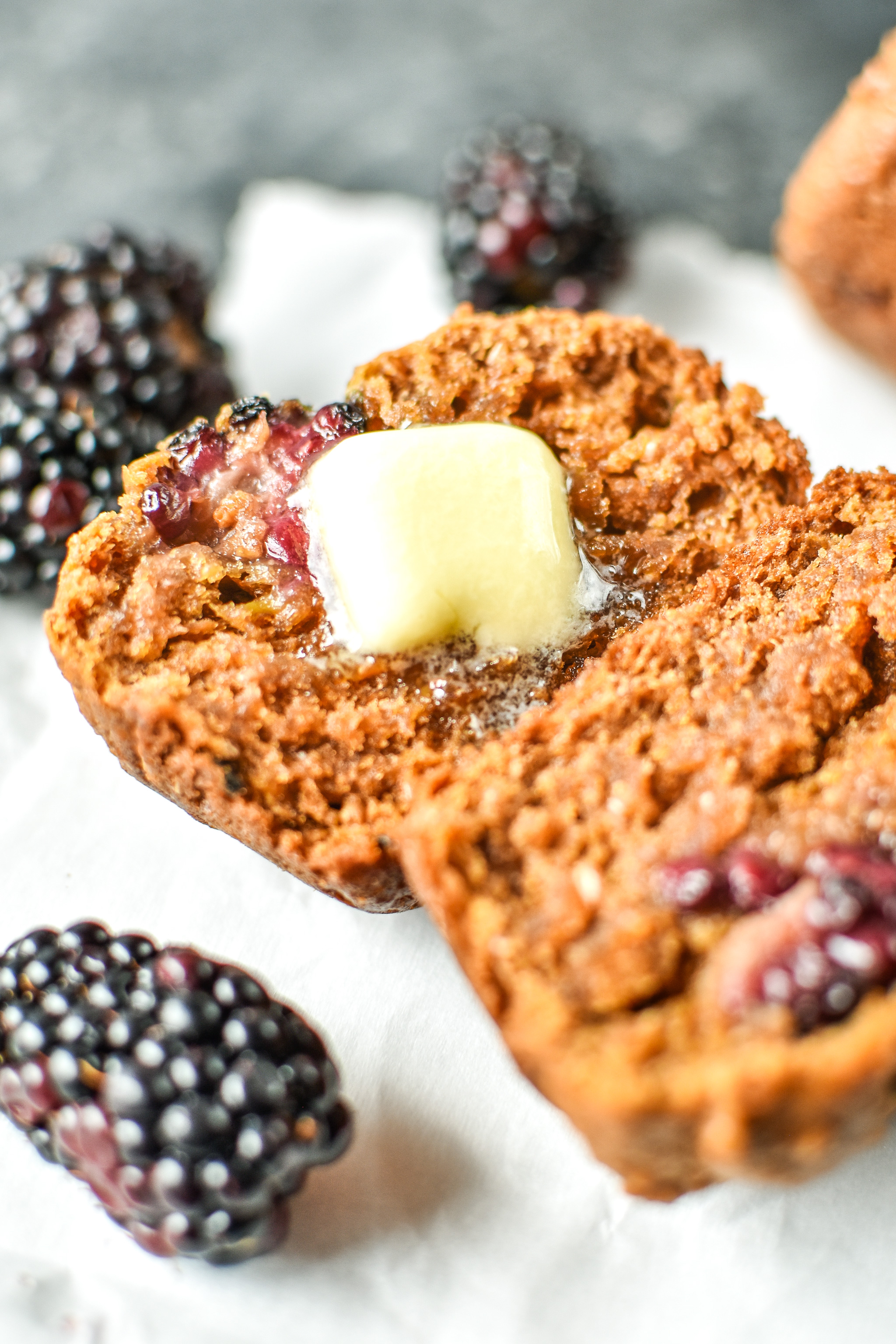 Sarah Sanneh’s Blackberry Bran Muffins