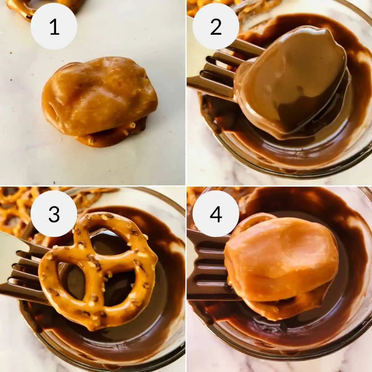 Caramel Chocolate Pretzels