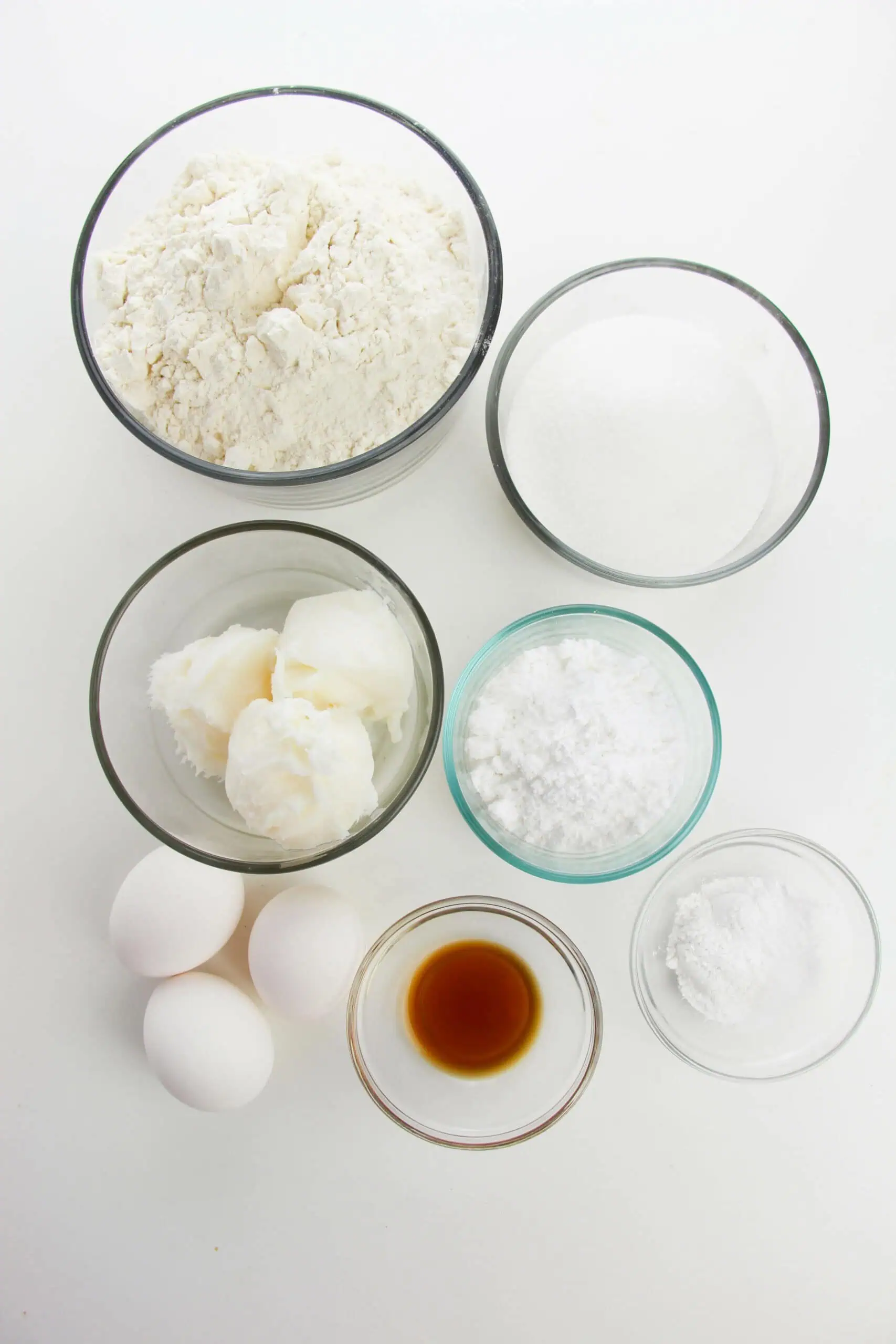 Crescent Almond Flavored Cookies