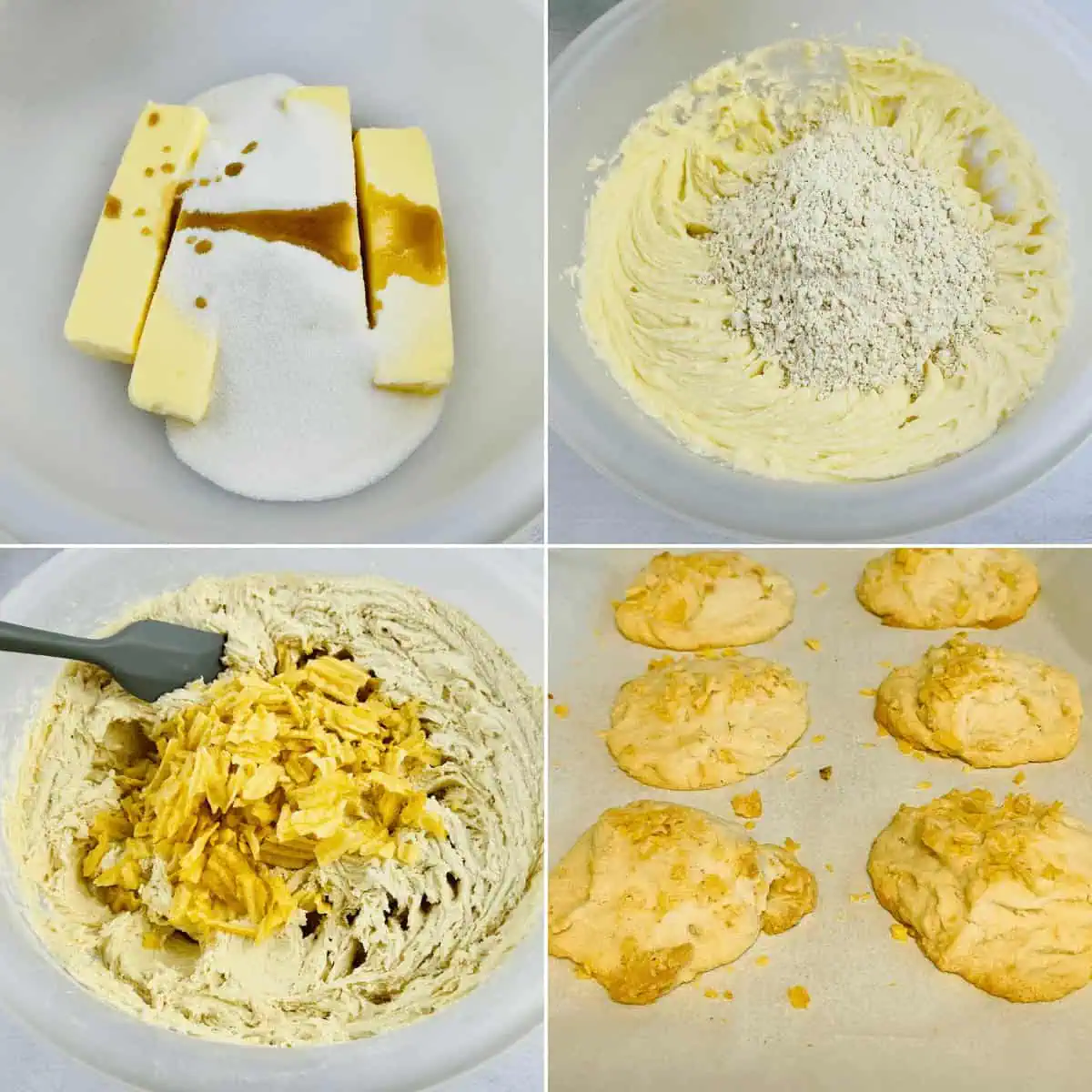 Vintage Potato Chip Cookies