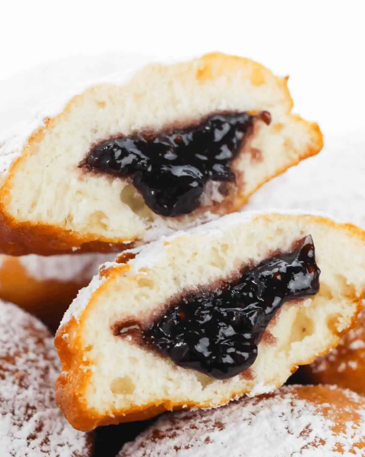 Raspberry Jelly Biscuit Donuts