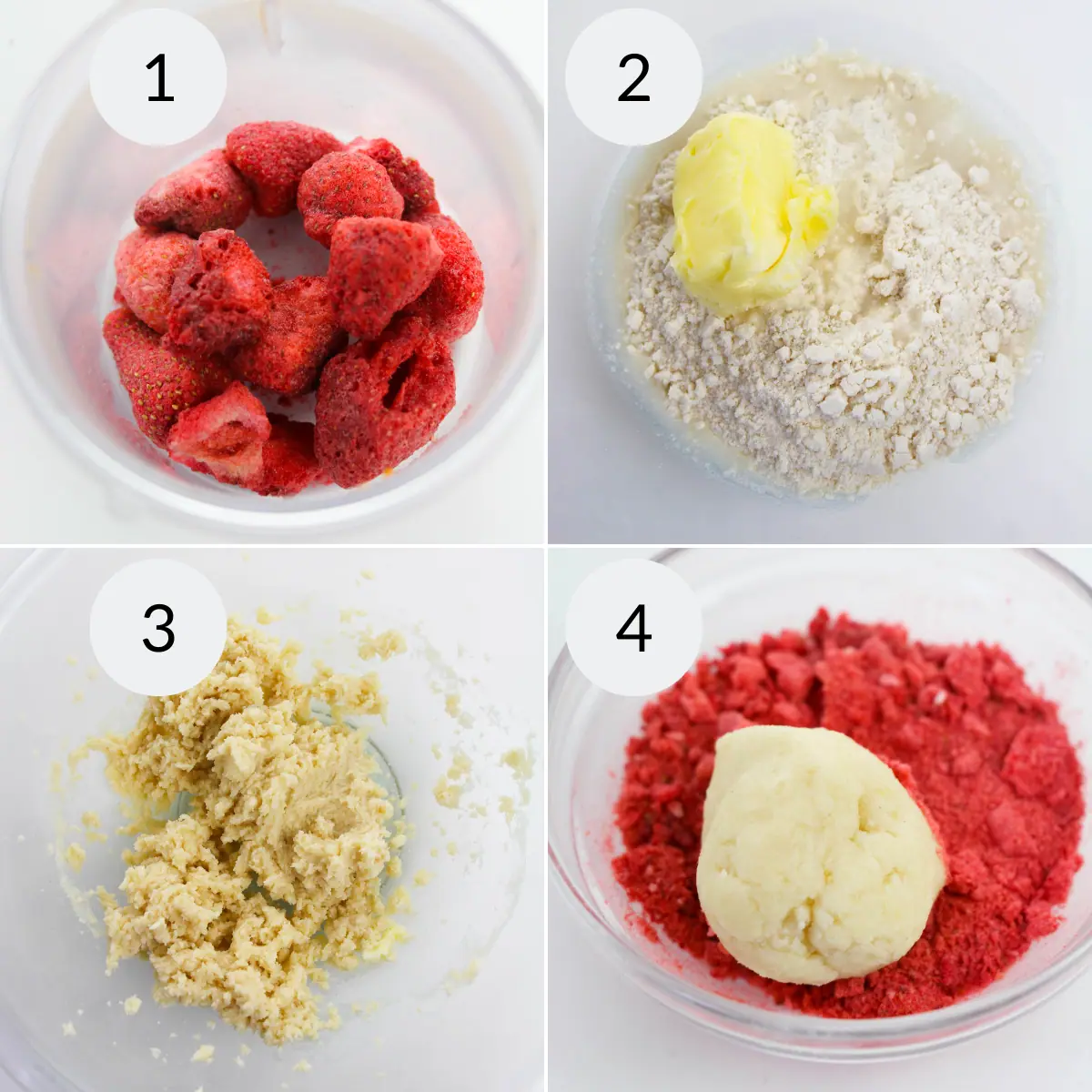 Strawberry Crunch Cookies