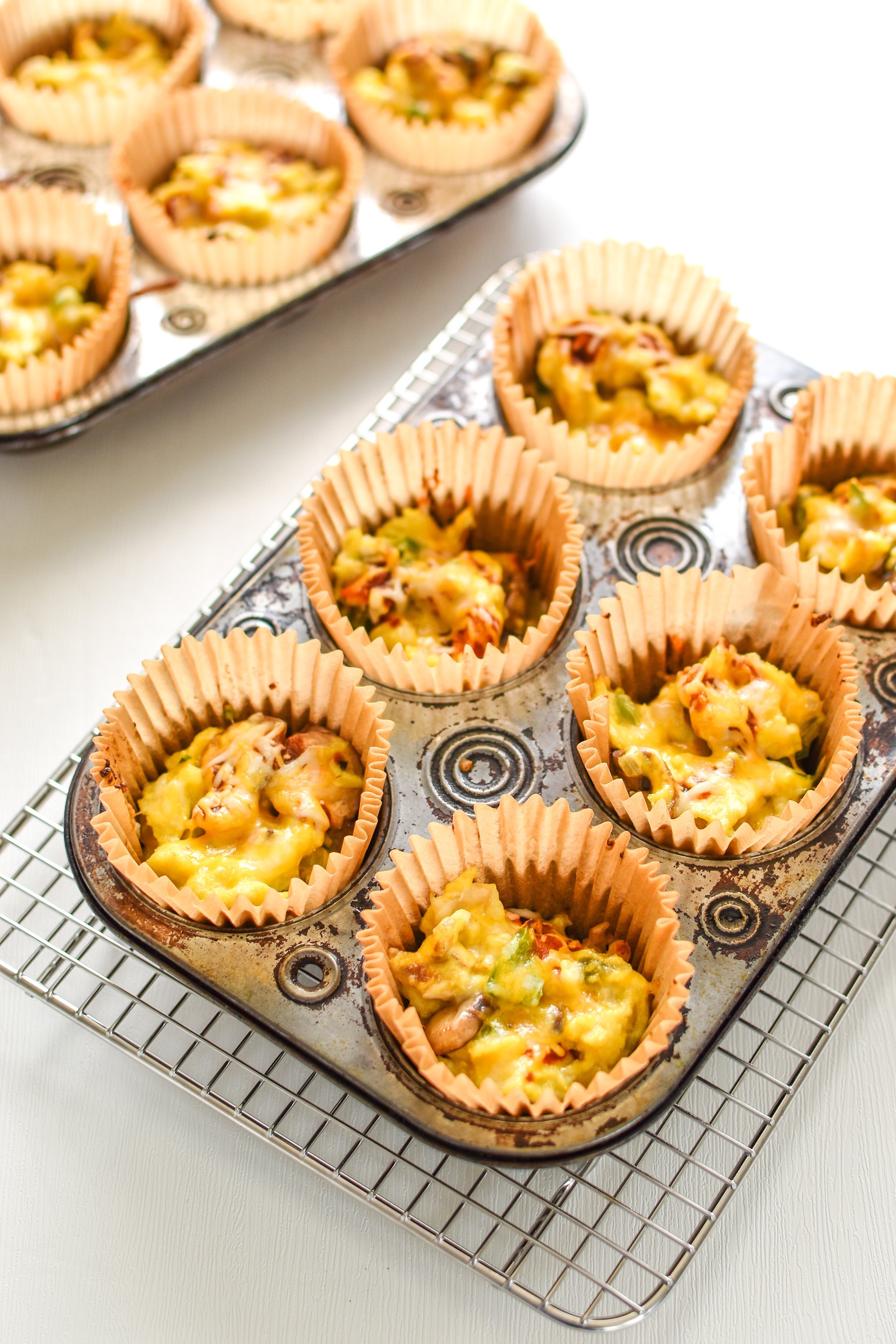 Southwest Muffin Tin Hash Brown Egg Cups