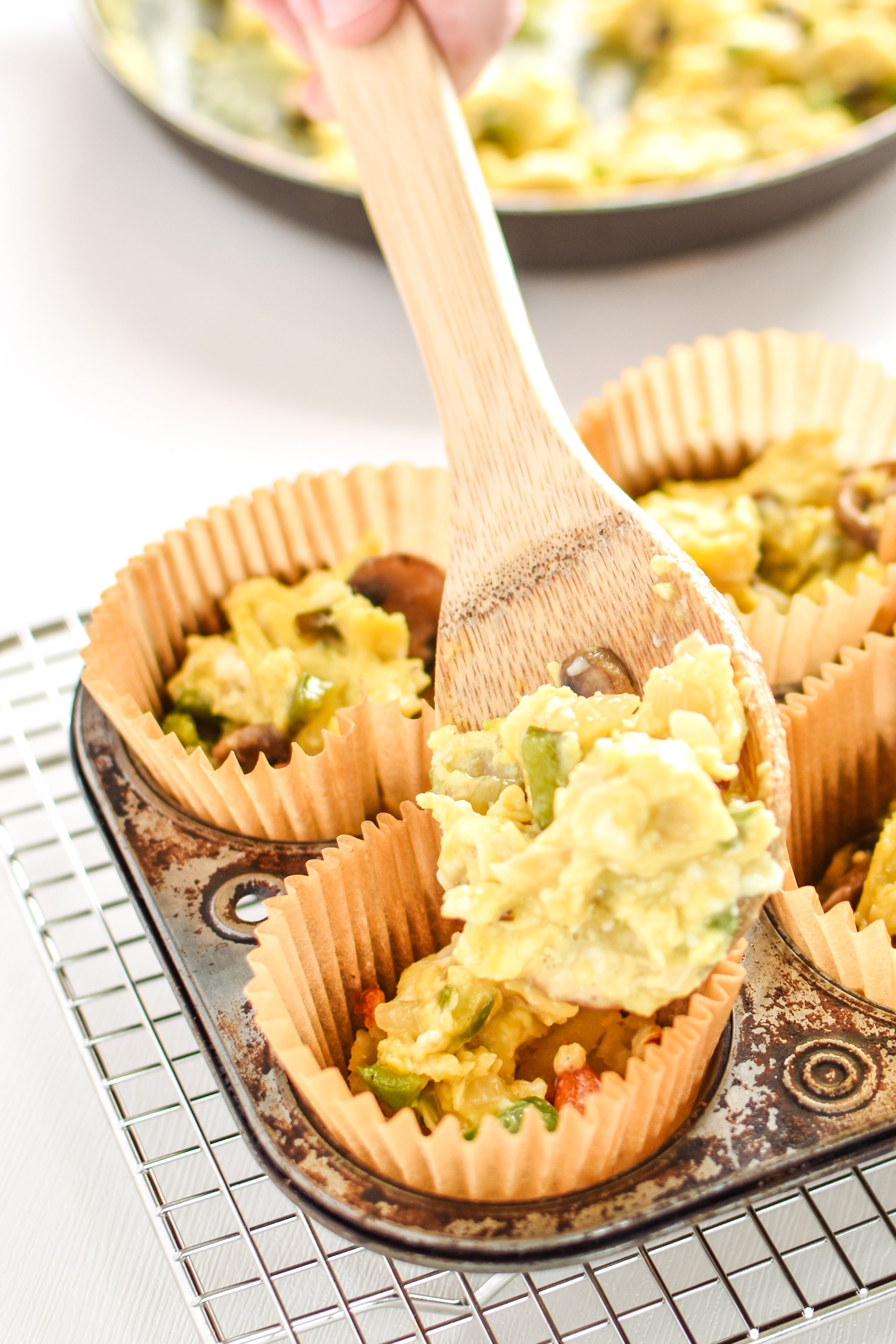 Southwest Muffin Tin Hash Brown Egg Cups
