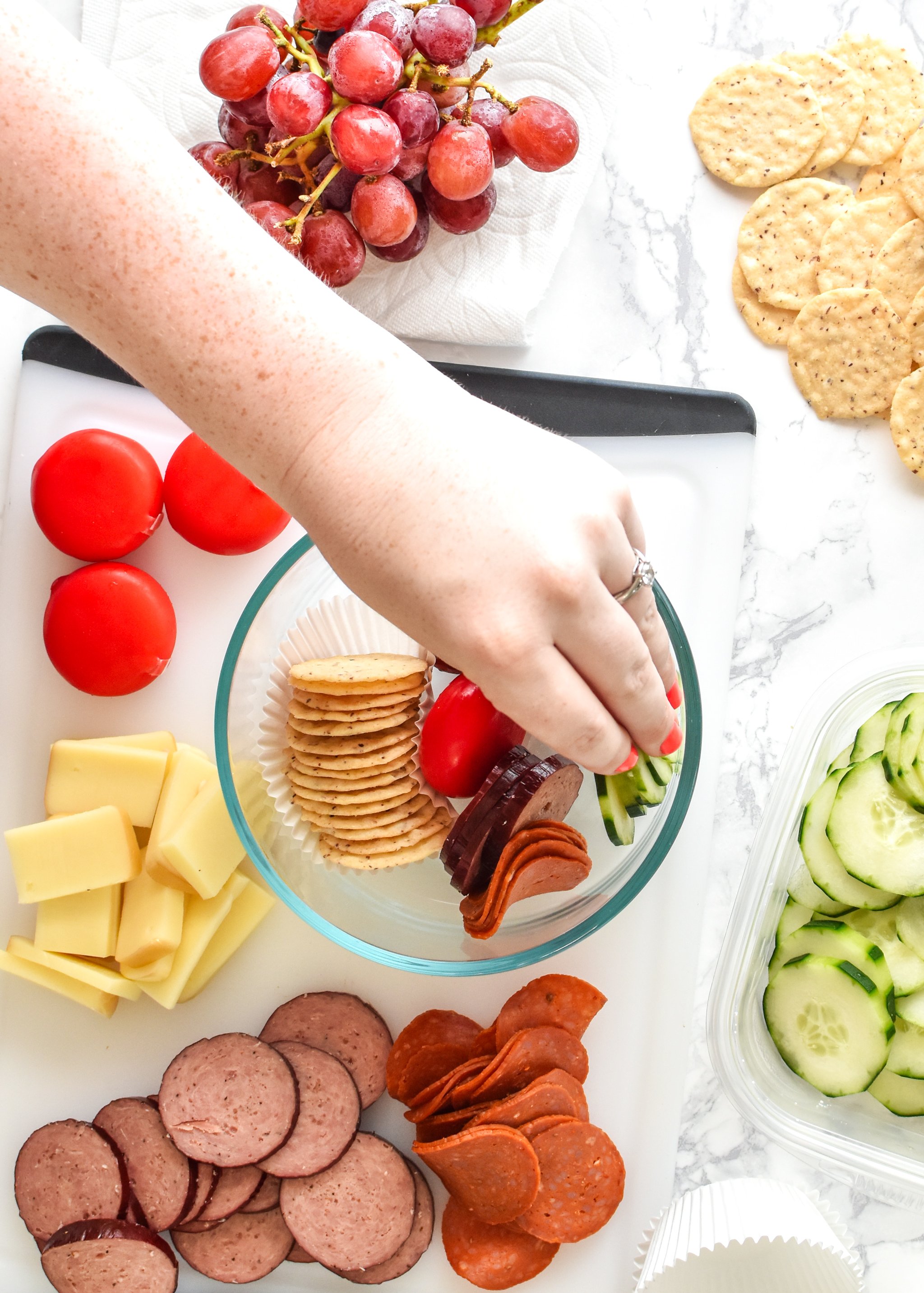 How to Turn Cheese and Crackers into DIY Adult Lunchables
