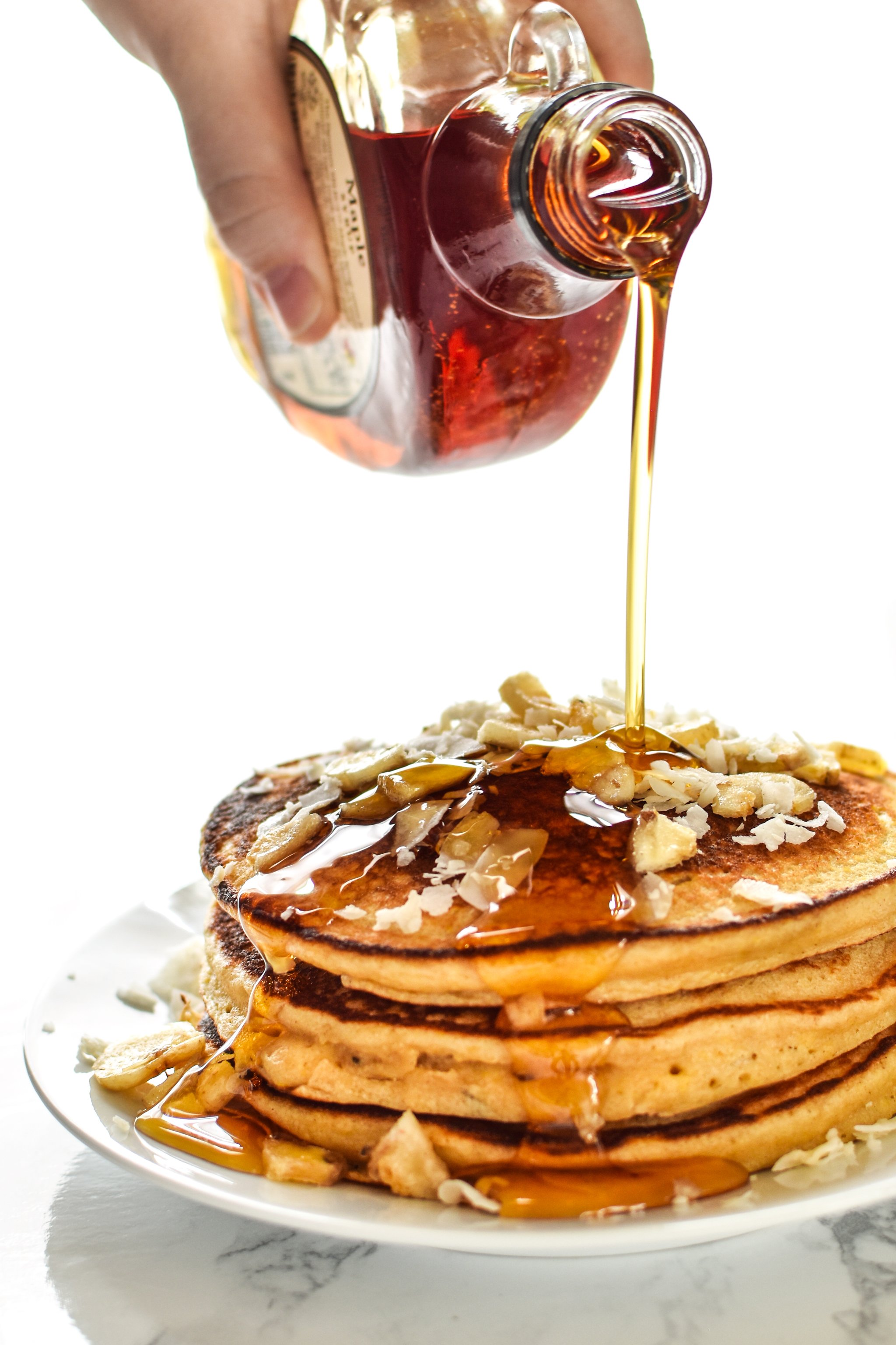 Tropical Pineapple Protein Pancakes Recipe