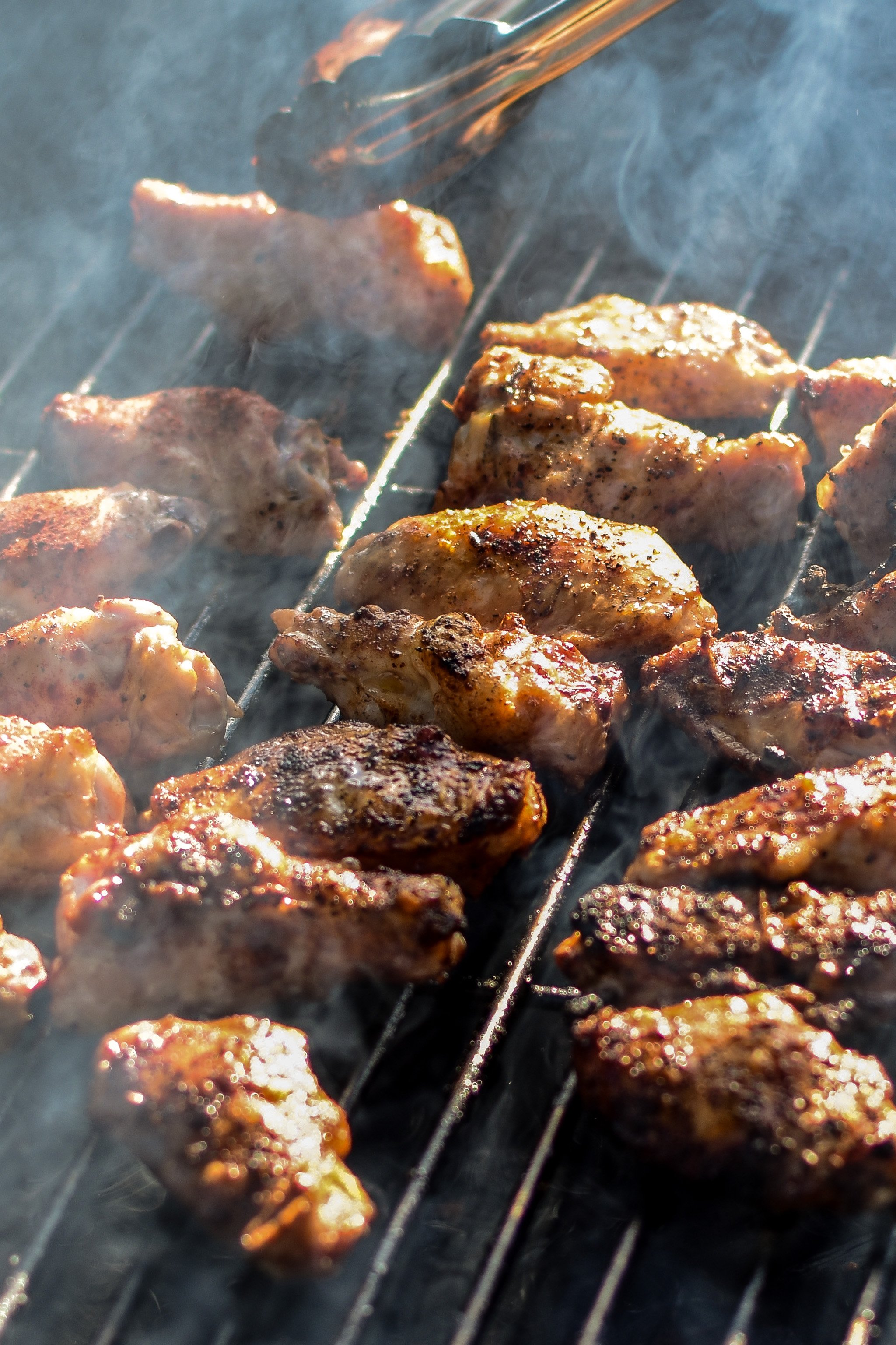 Smoky Habanero Barbecue Grilled Chicken Wings