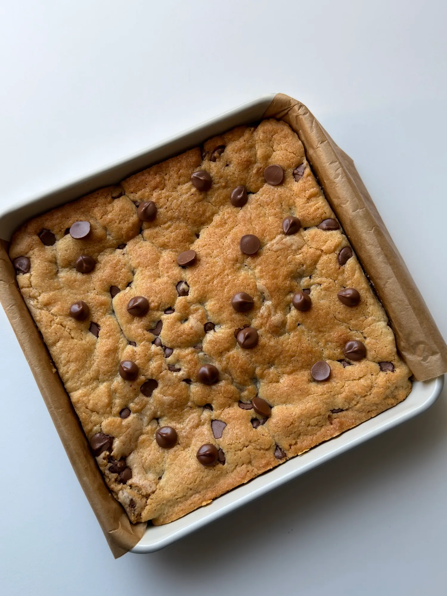 Brown Butter Chocolate Chip Blondies