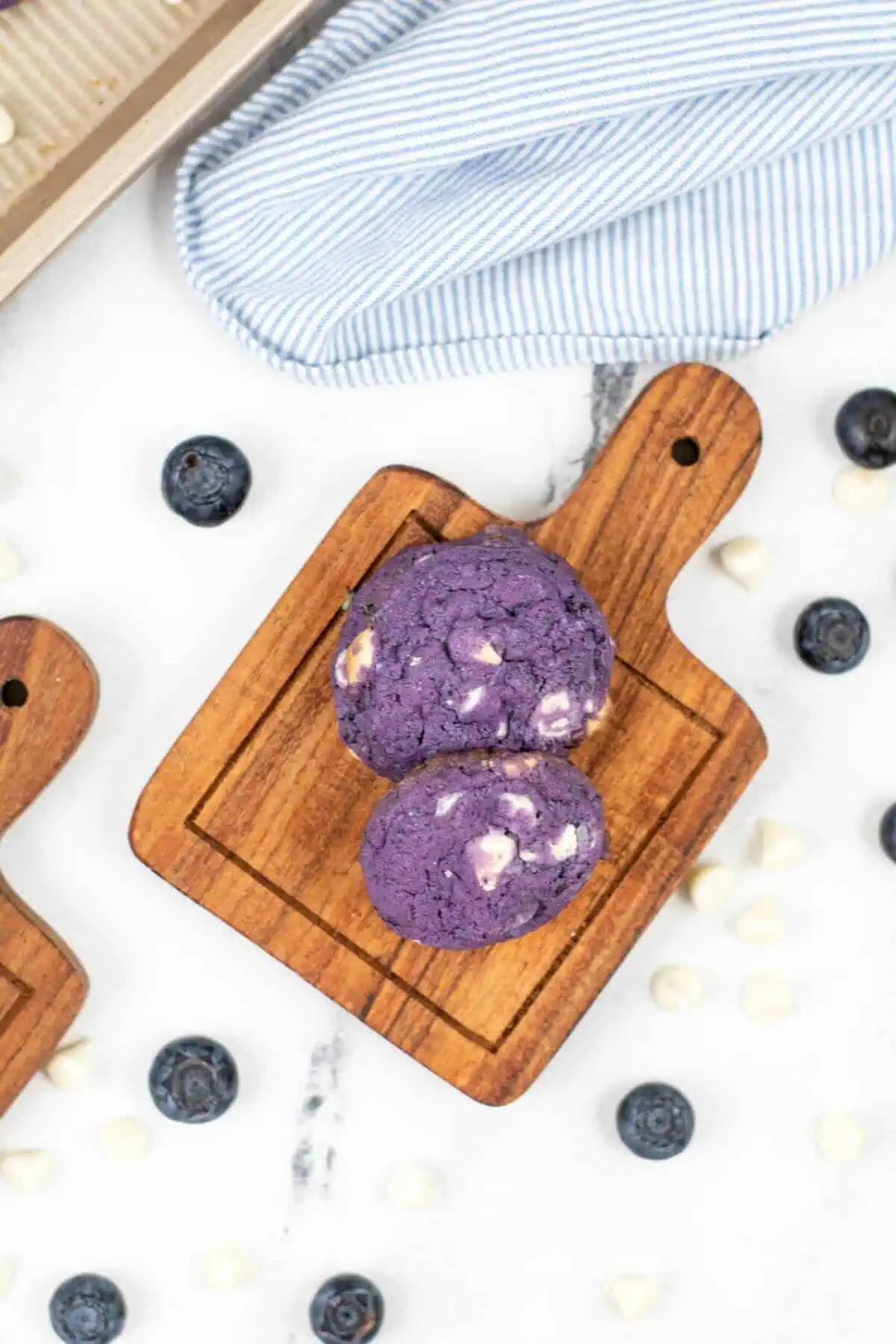 Blueberry White Chocolate Cookies