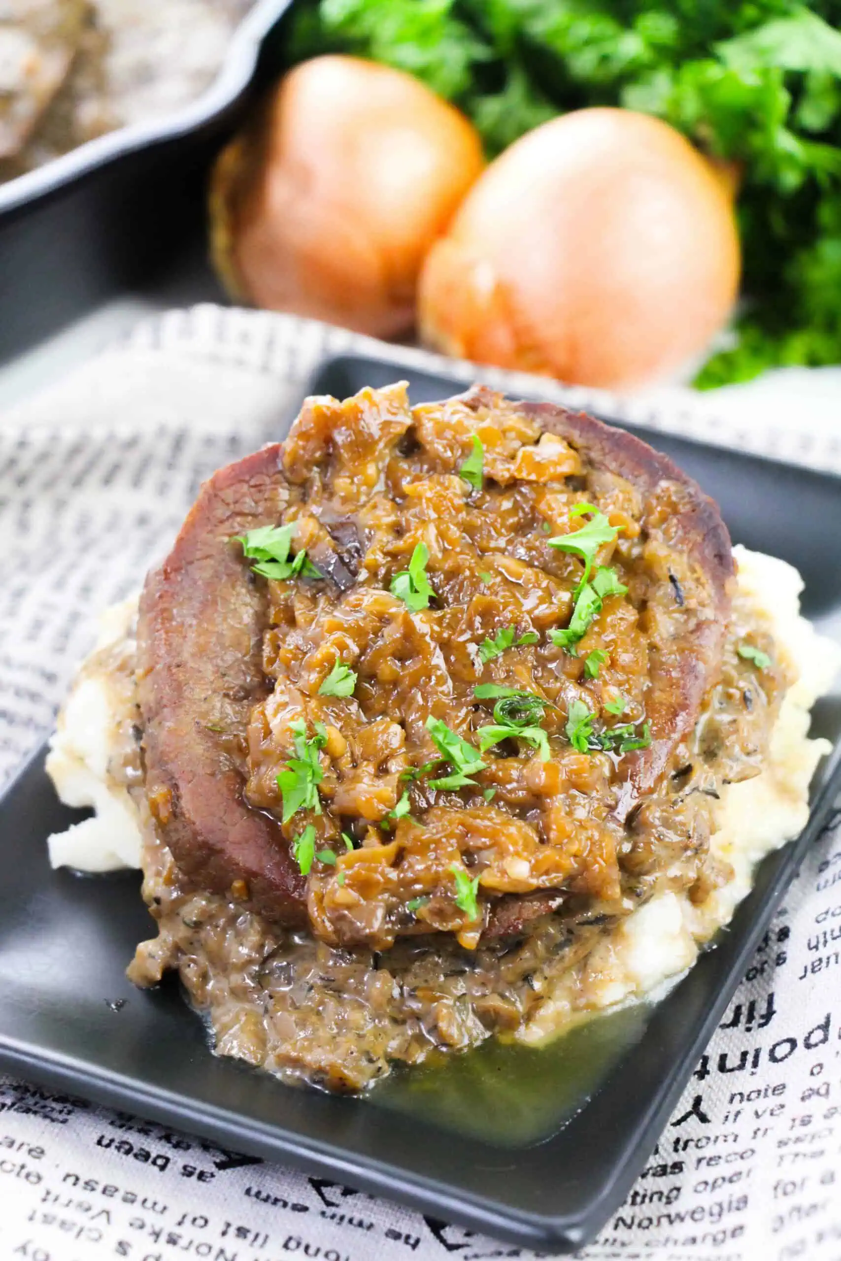 Smothered Steak and Gravy