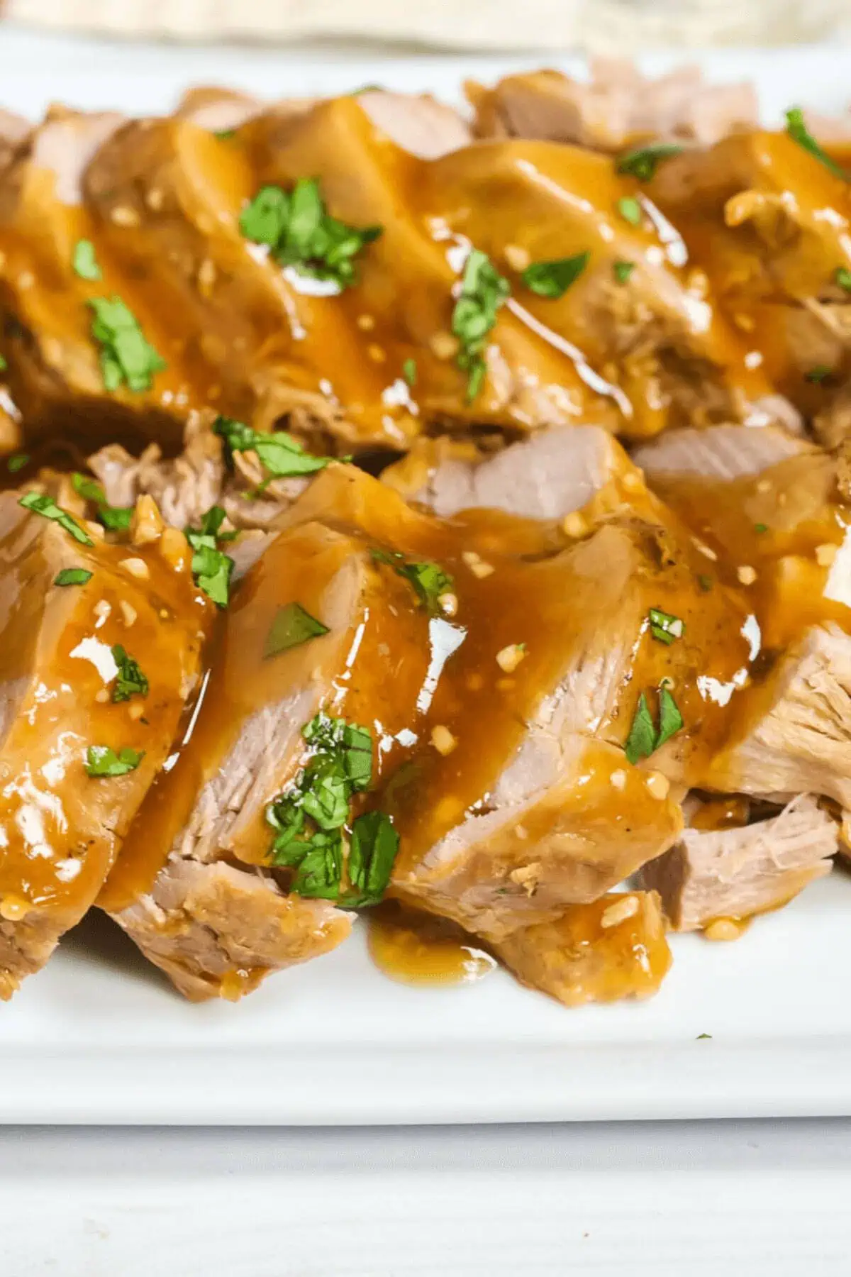 Garlic Crockpot Pork Tenderloin