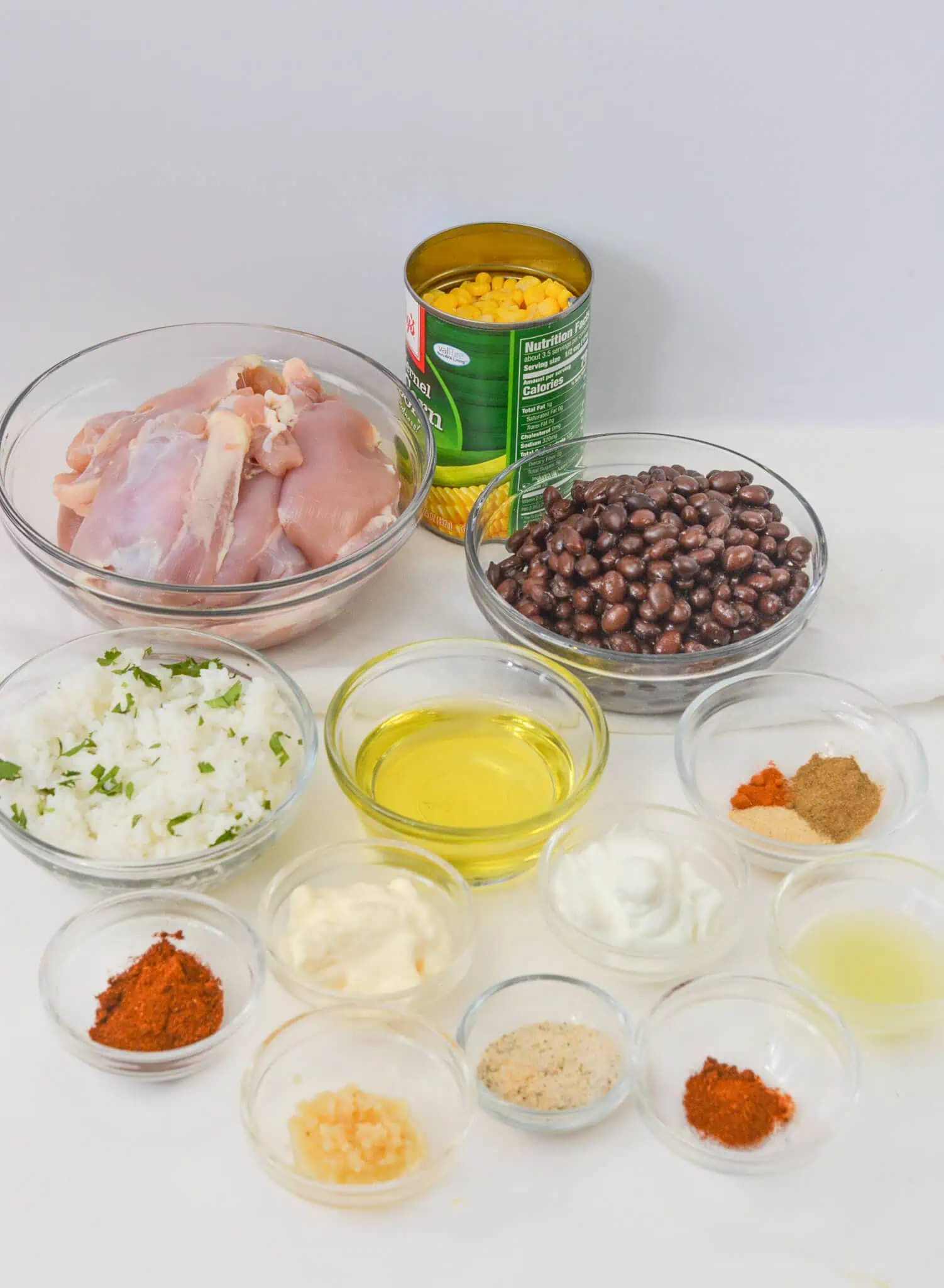 Street Corn Chicken Rice Bowl