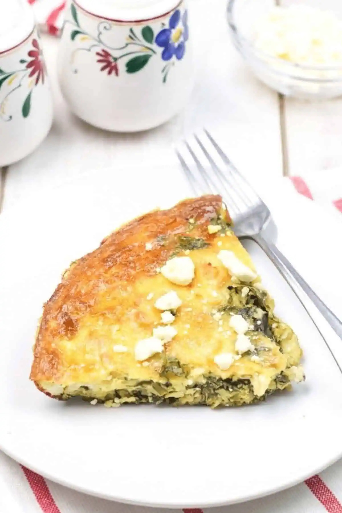 Spinach Frittata with Feta