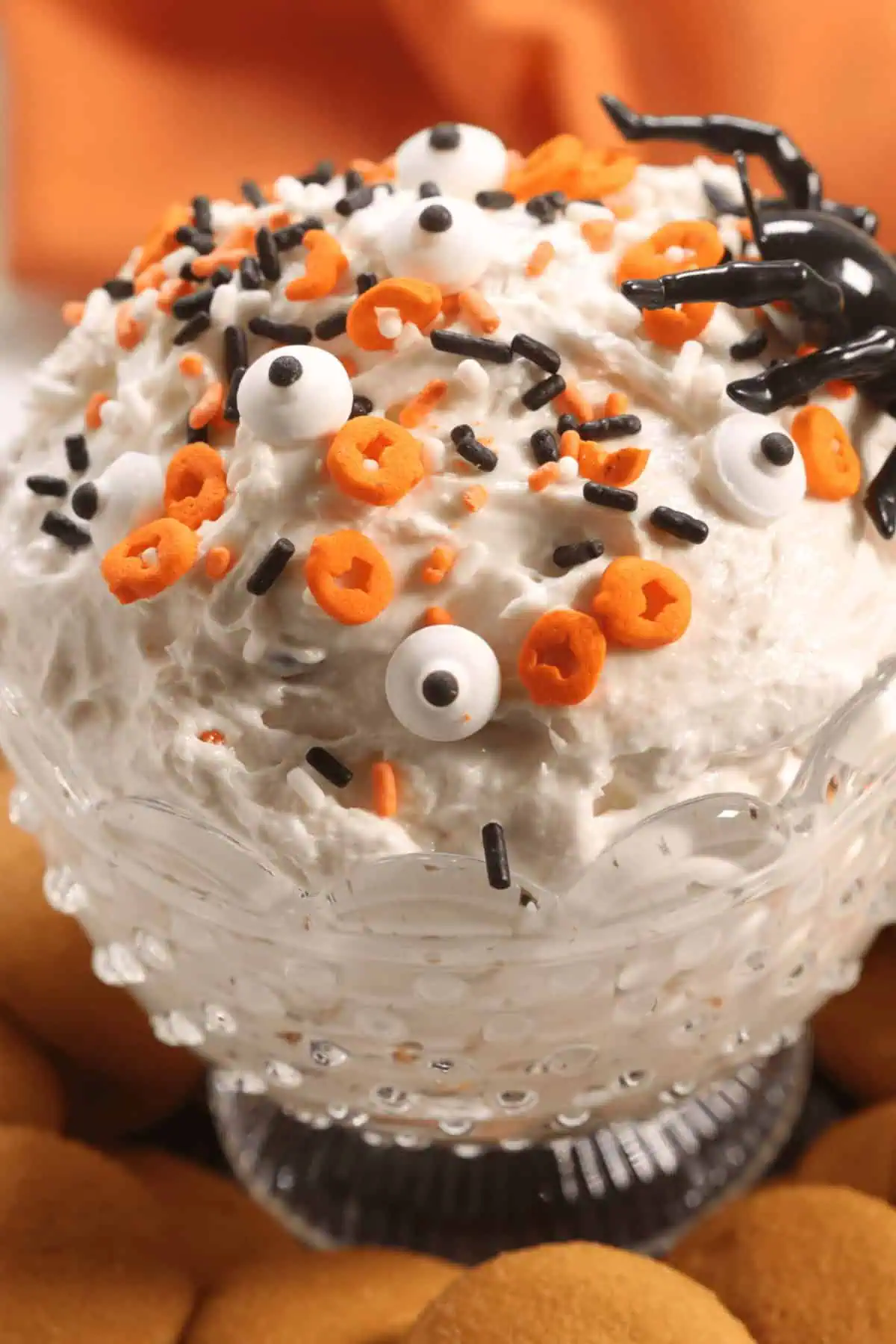 Halloween Funfetti Cake Dip