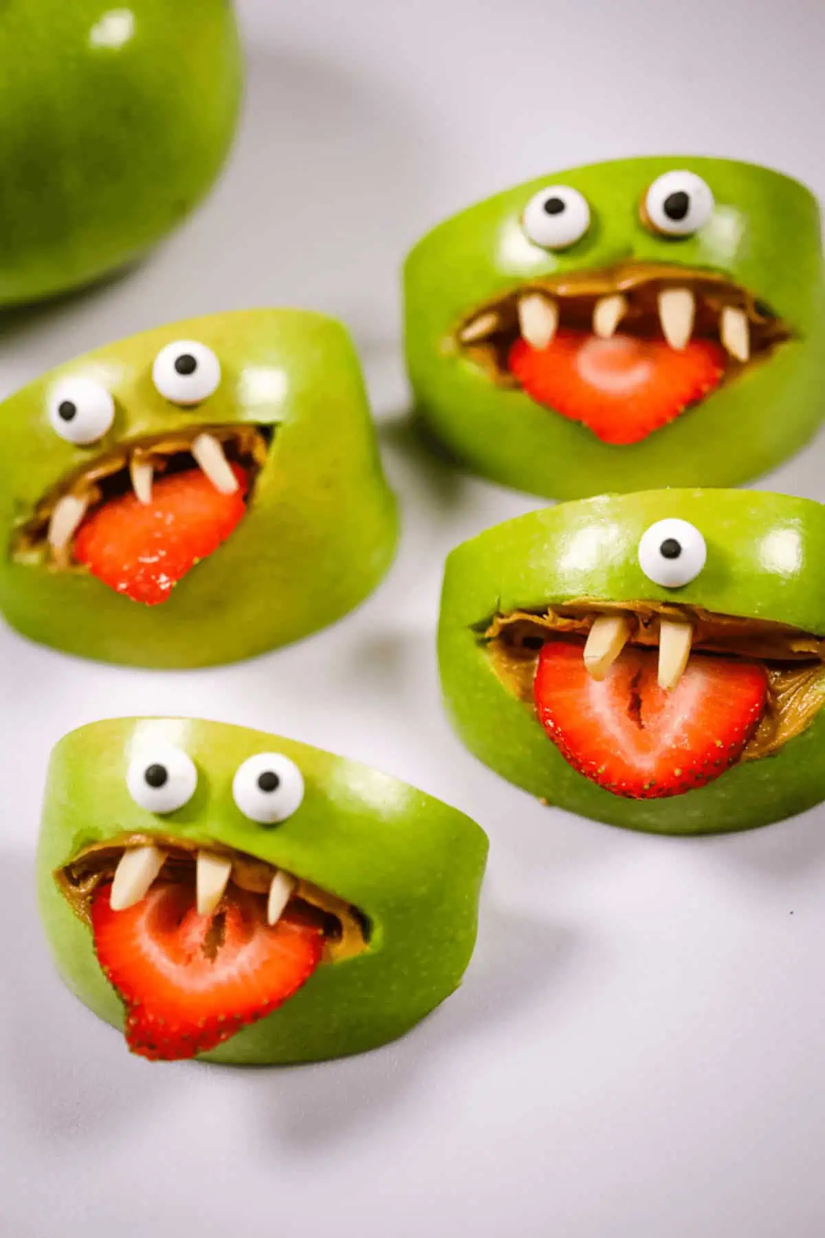 Halloween Apple Monsters